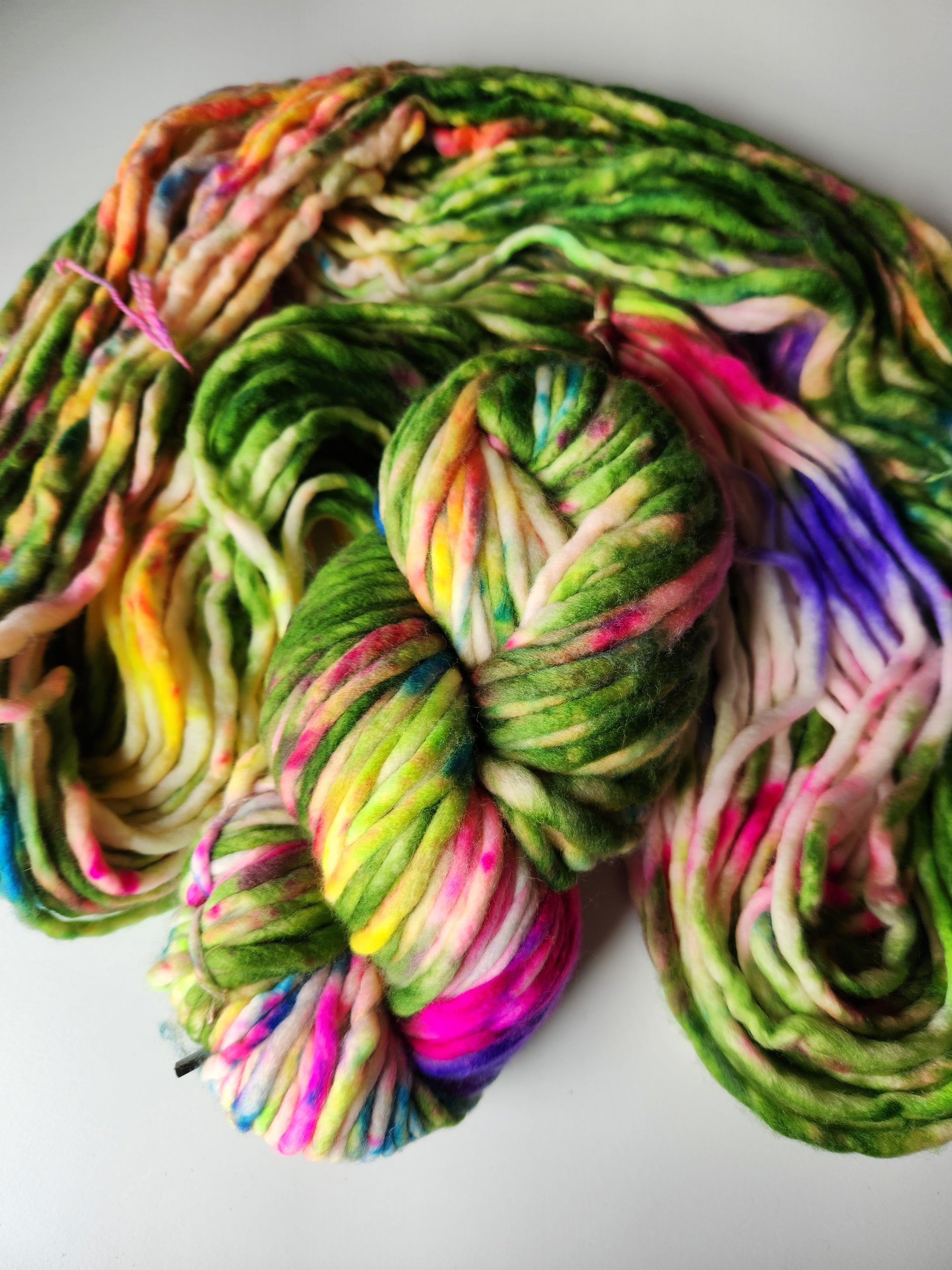 Honey and Clover | Super Bulky | Wild Thing | North Road Knits | Hand Dyed | Merino Wool | Super Bulky Yarn | 100% Superwash Merino Wool 