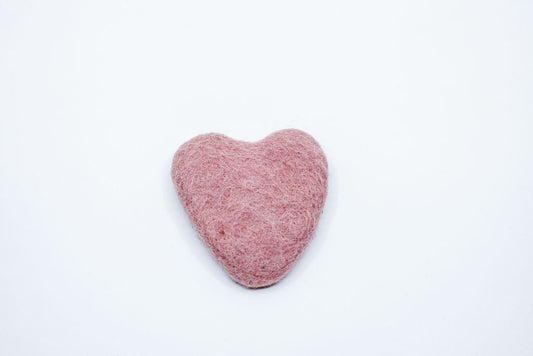 Felt Hearts | Dusty Rose