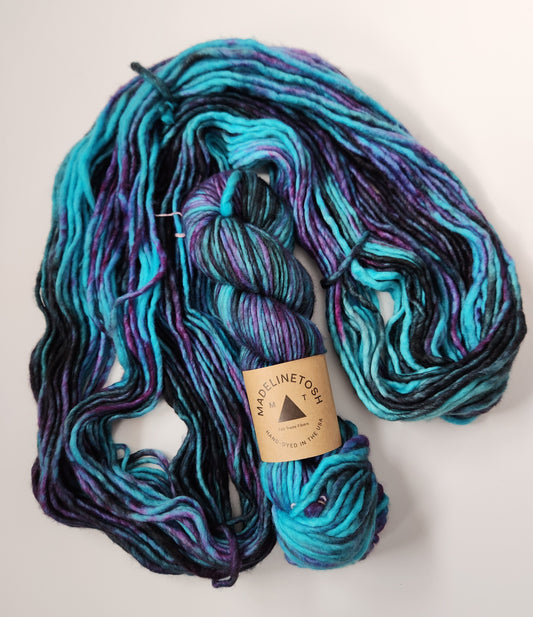 Madelinetosh Yarn | Tosh Biggie | Twilight Skinny Dip