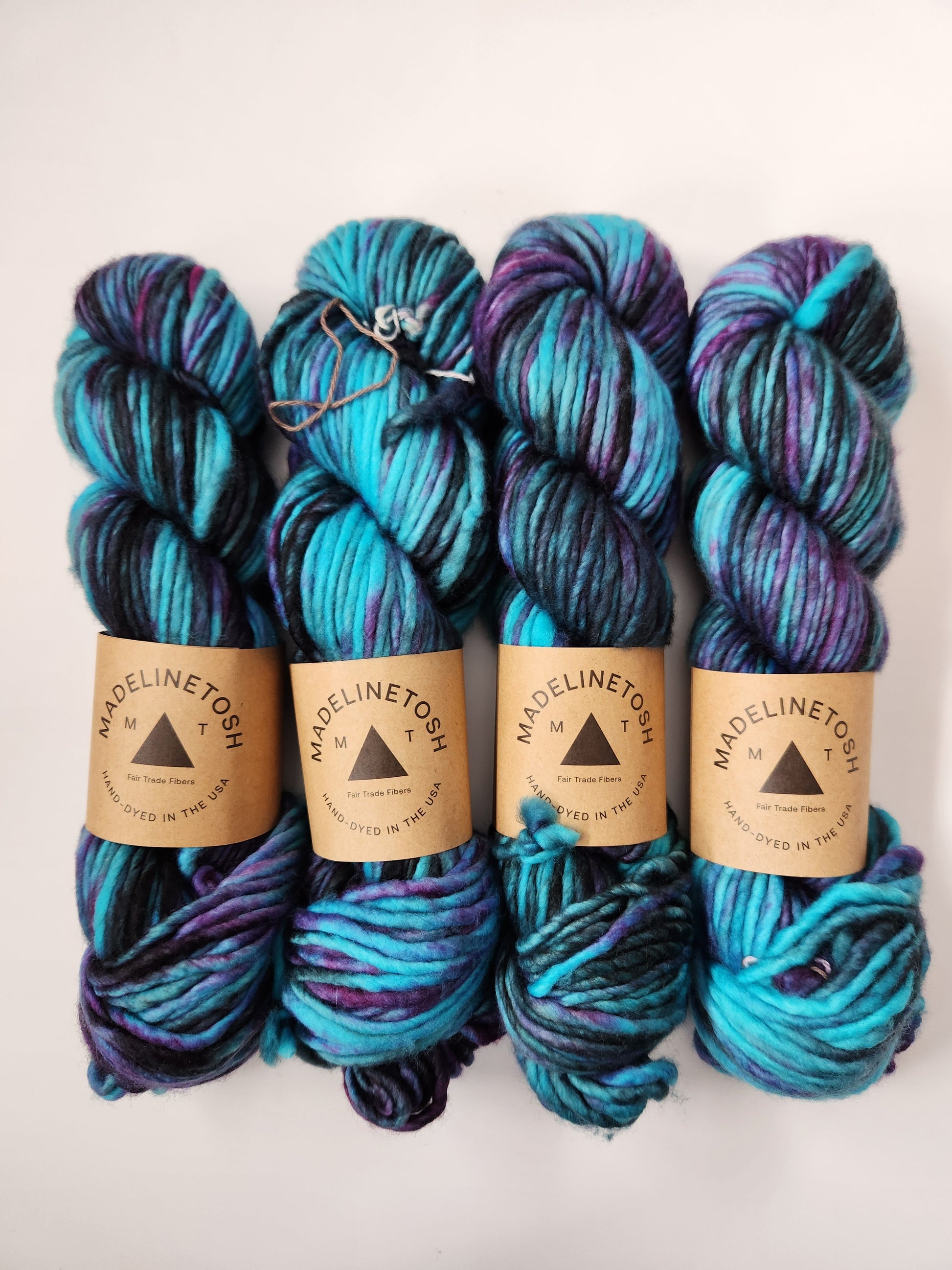 Madelinetosh Yarn | Tosh Biggie | Twilight Skinny Dip