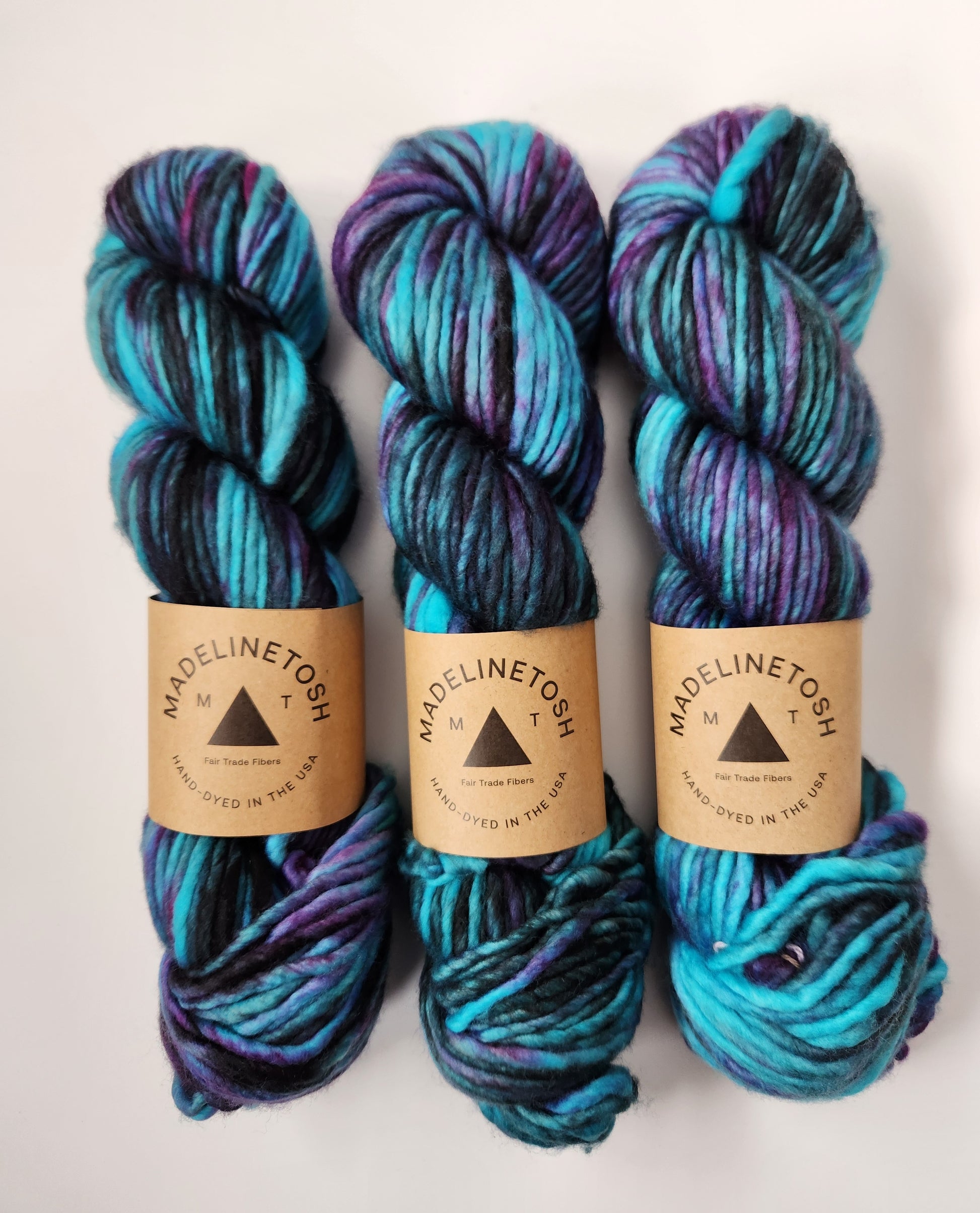 Madelinetosh Yarn | Tosh Biggie | Twilight Skinny Dip