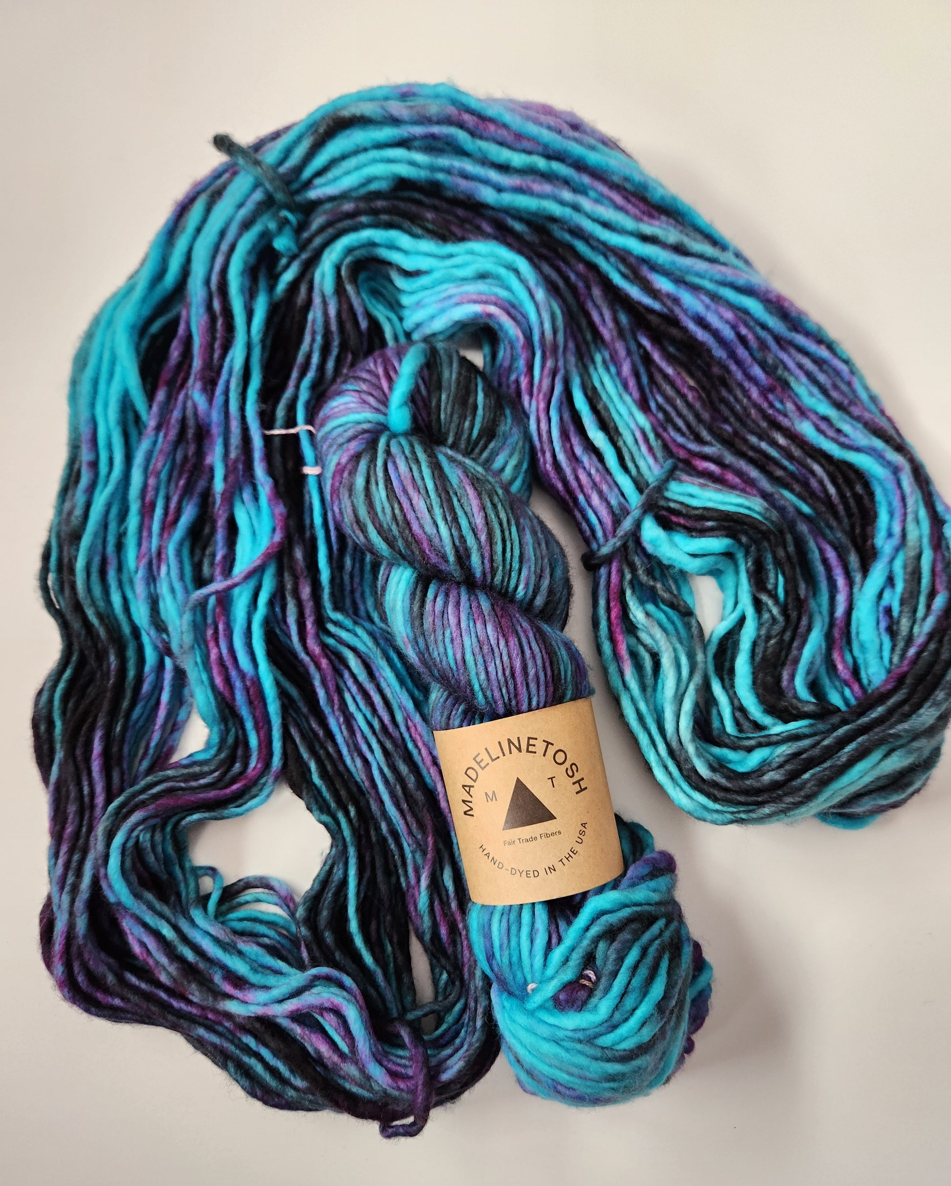 Madelinetosh Yarn | Tosh Biggie | Twilight Skinny Dip