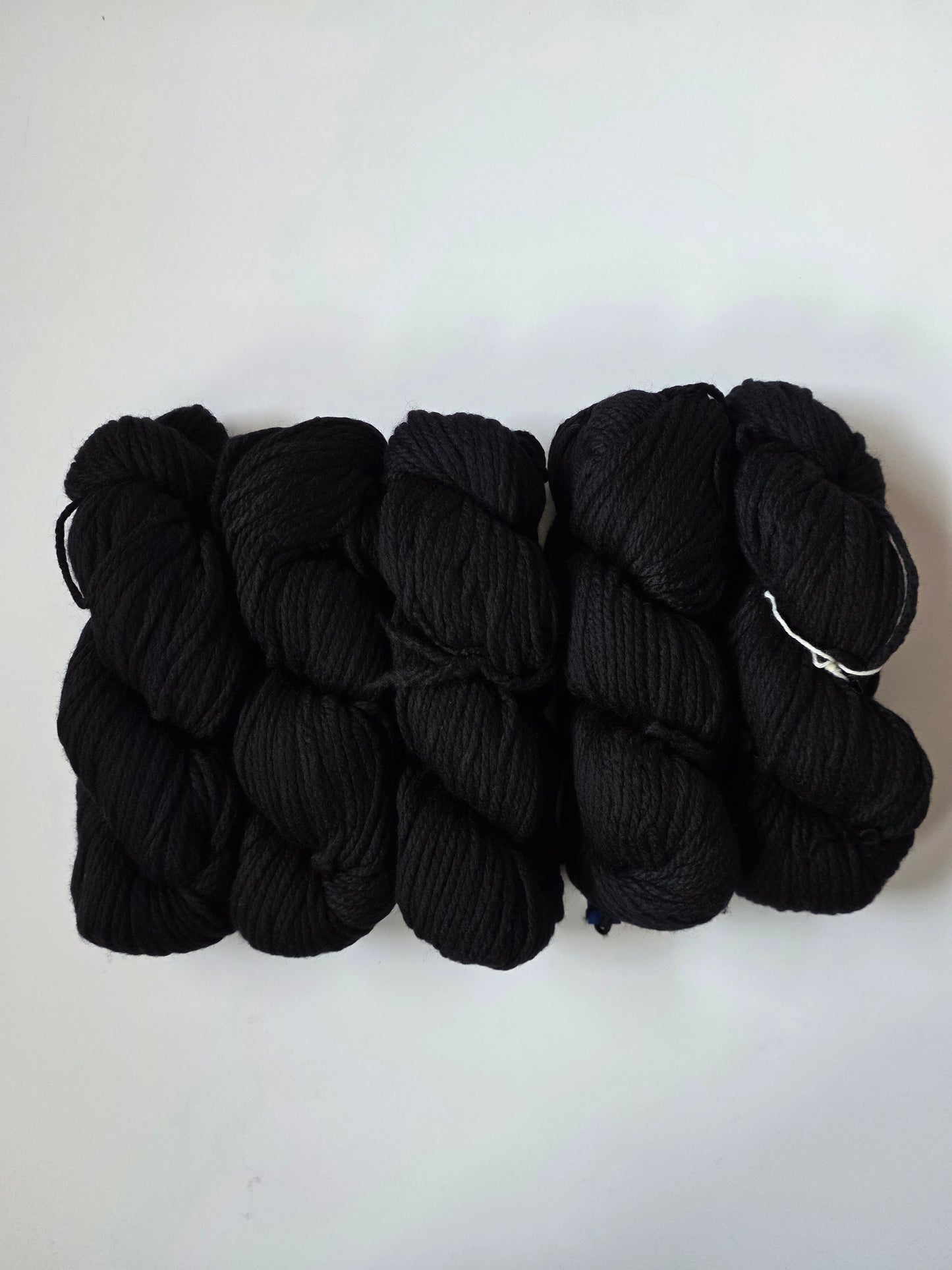 Malabrigo | Chunky | Black | North Road Knits | Hand Dyed | Merino Wool | Chunky Yarn | Bulky Yarn