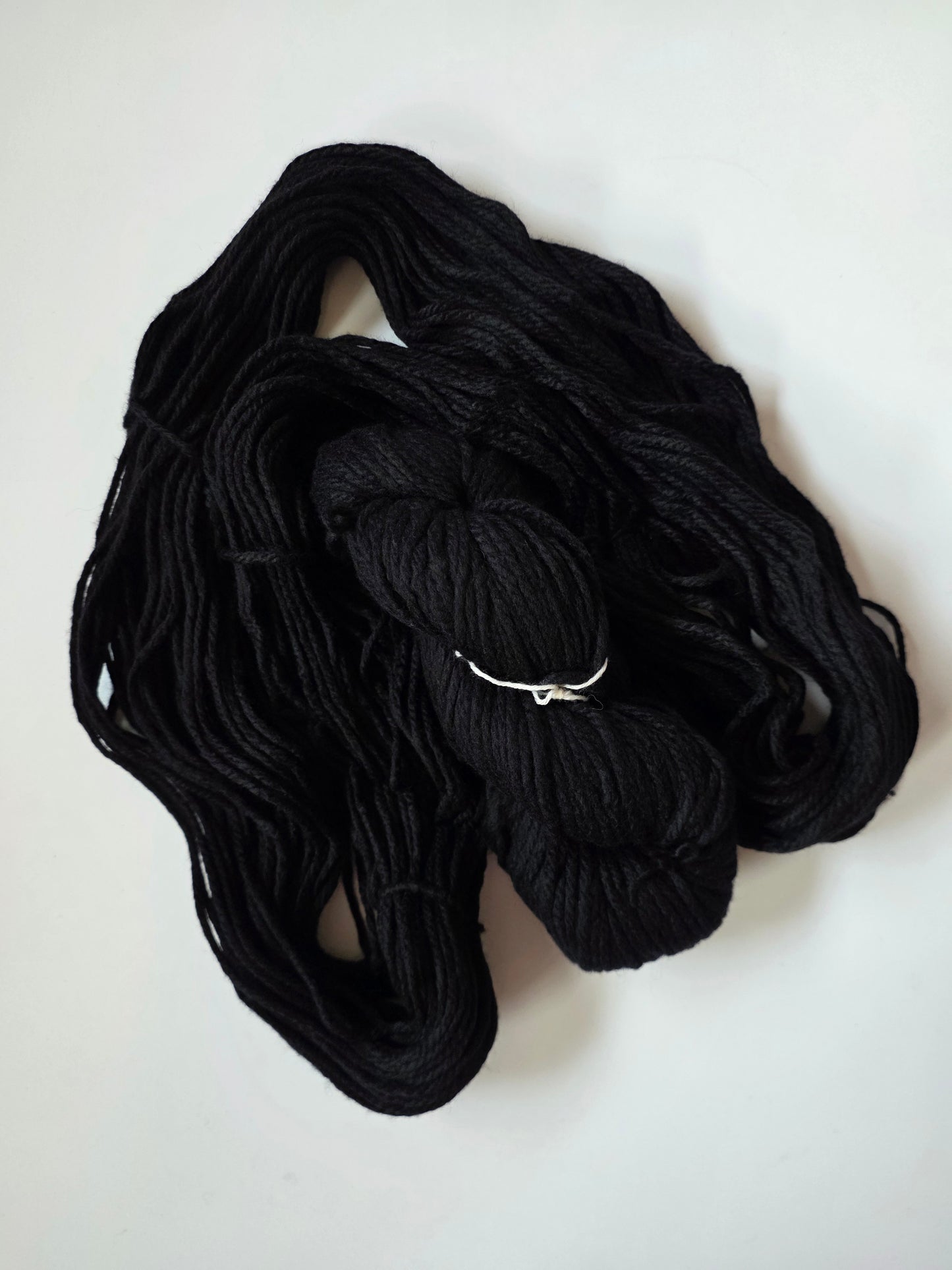 Malabrigo | Chunky | Black | North Road Knits | Hand Dyed | Merino Wool | Chunky Yarn | Bulky Yarn