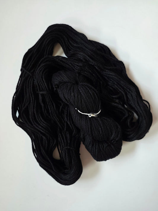 Malabrigo | Chunky | Black | North Road Knits | Hand Dyed | Merino Wool | Chunky Yarn | Bulky Yarn