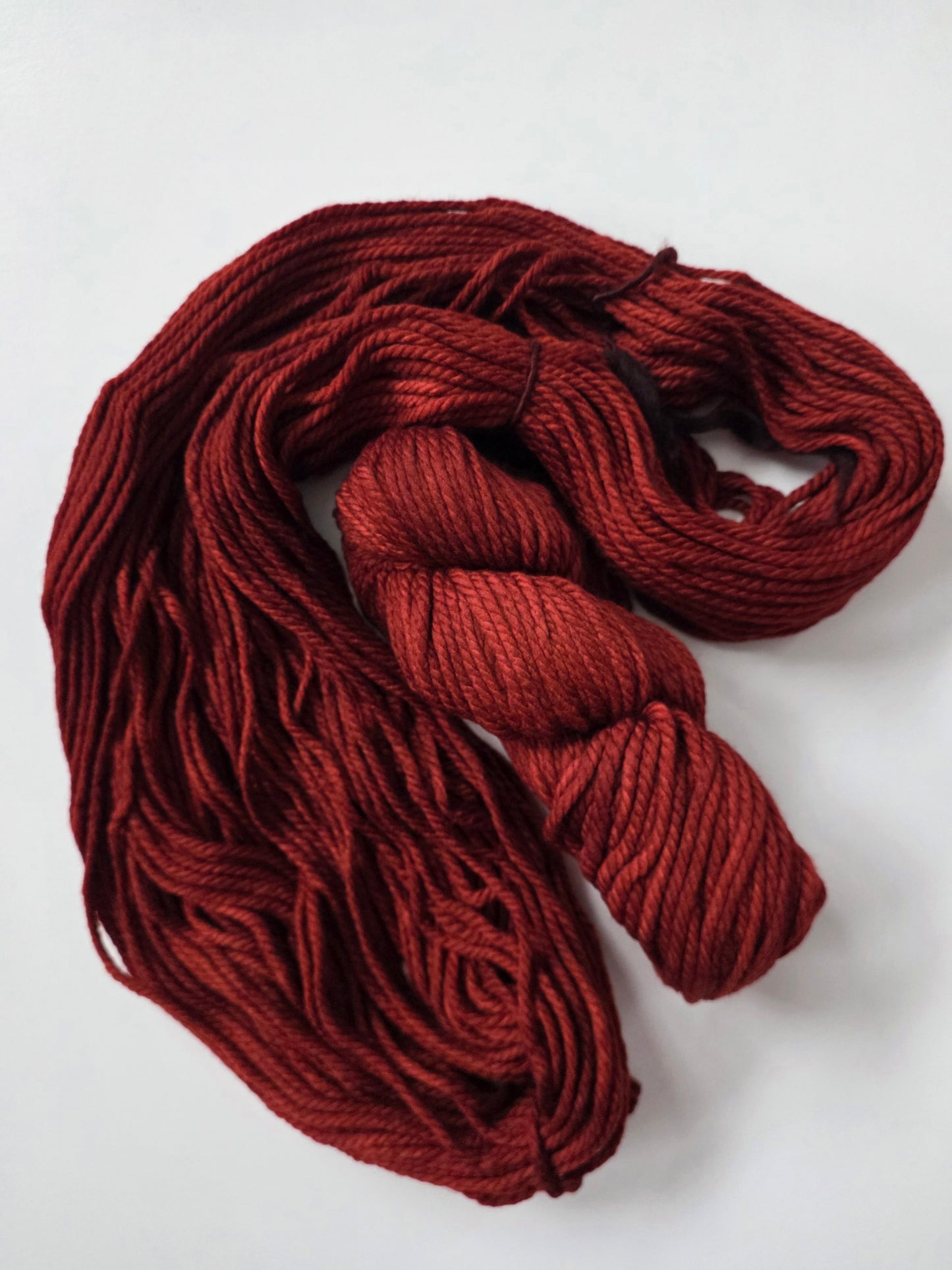 Malabrigo | Chunky | Burgundy | North Road Knits | Hand Dyed | Merino Wool | Chunky Yarn | Bulky Yarn 