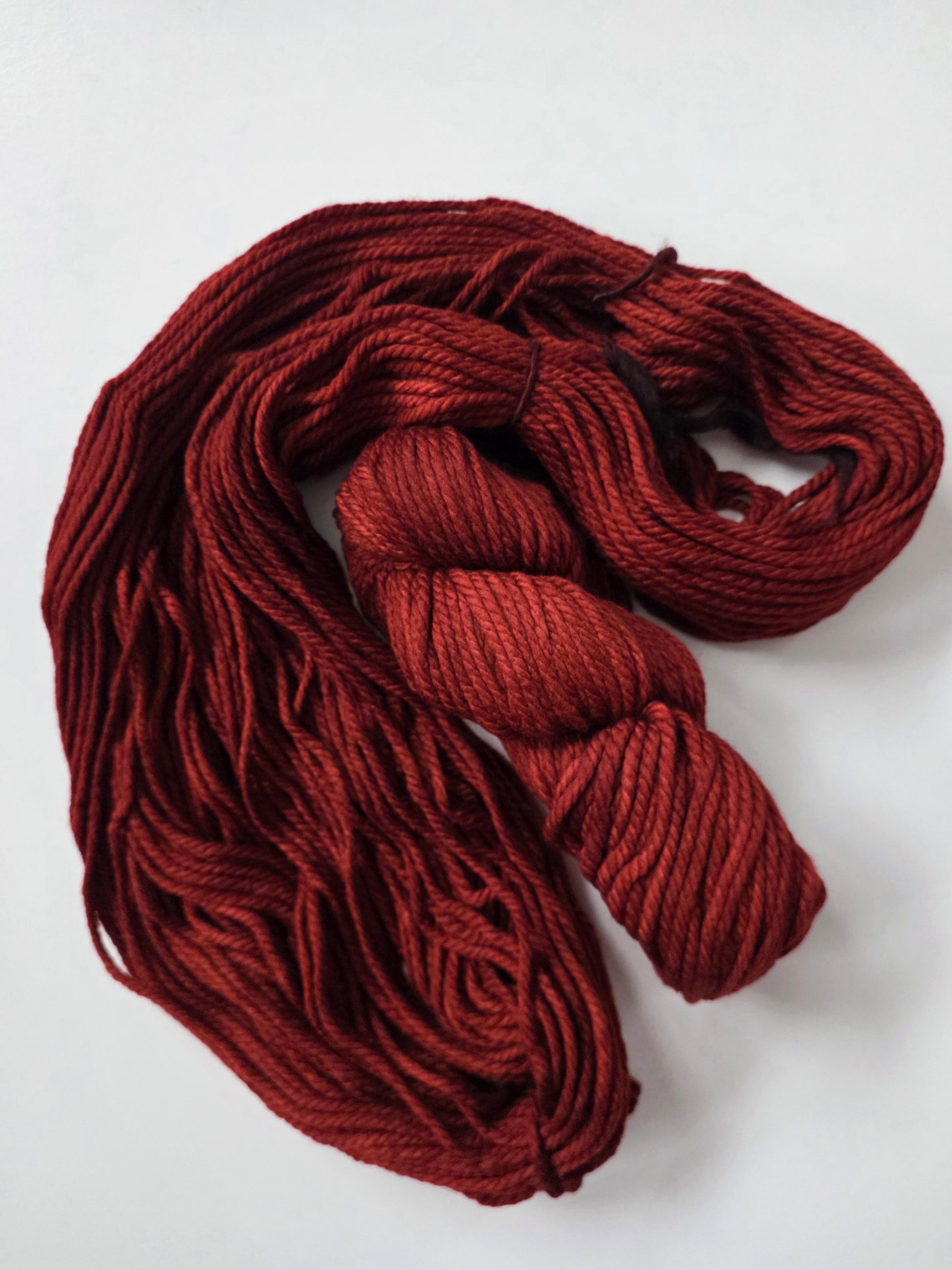 Malabrigo | Chunky | Burgundy | North Road Knits | Hand Dyed | Merino Wool | Chunky Yarn | Bulky Yarn 
