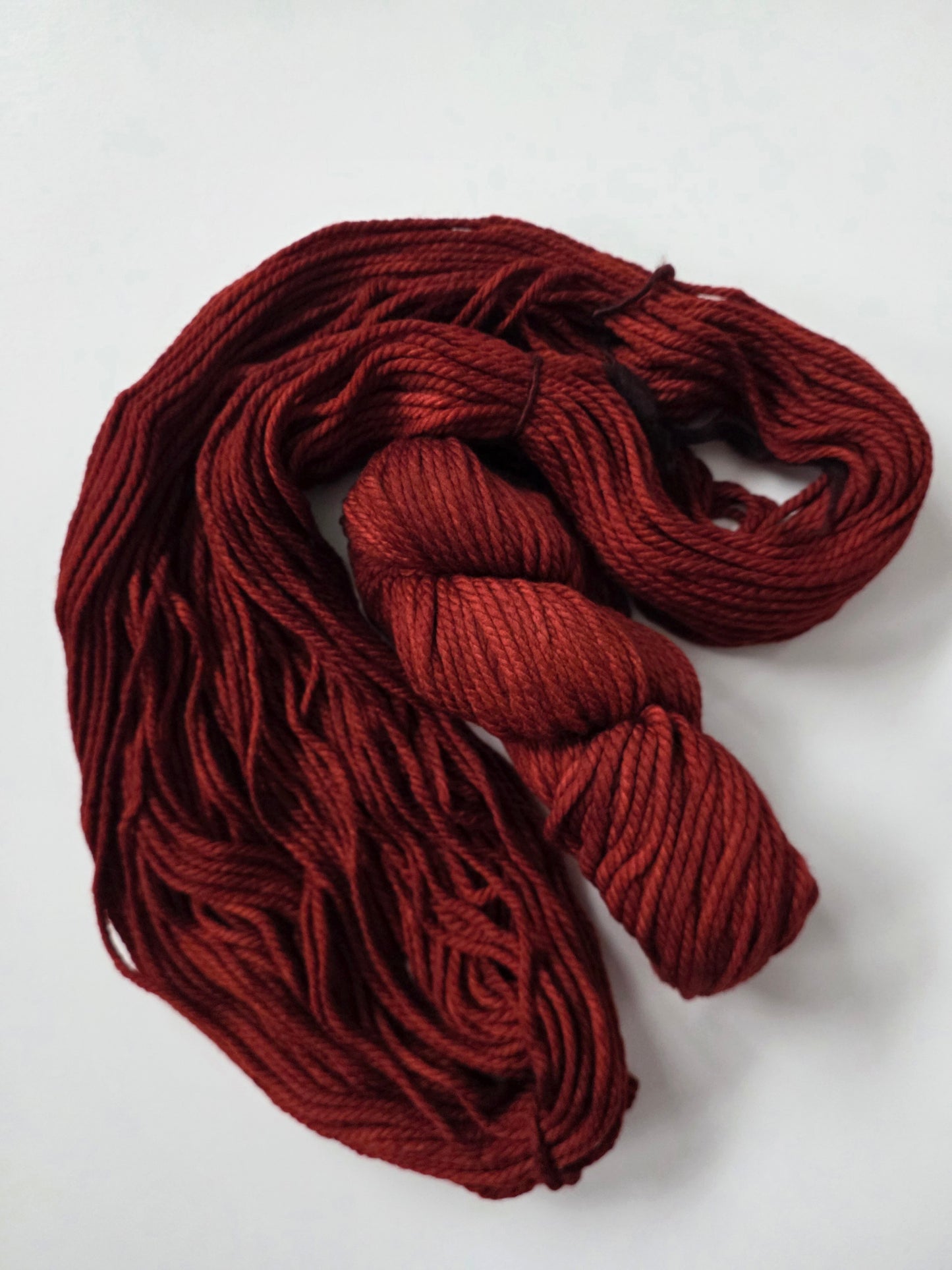 Malabrigo | Chunky | Burgundy | North Road Knits | Hand Dyed | Merino Wool | Chunky Yarn | Bulky Yarn 