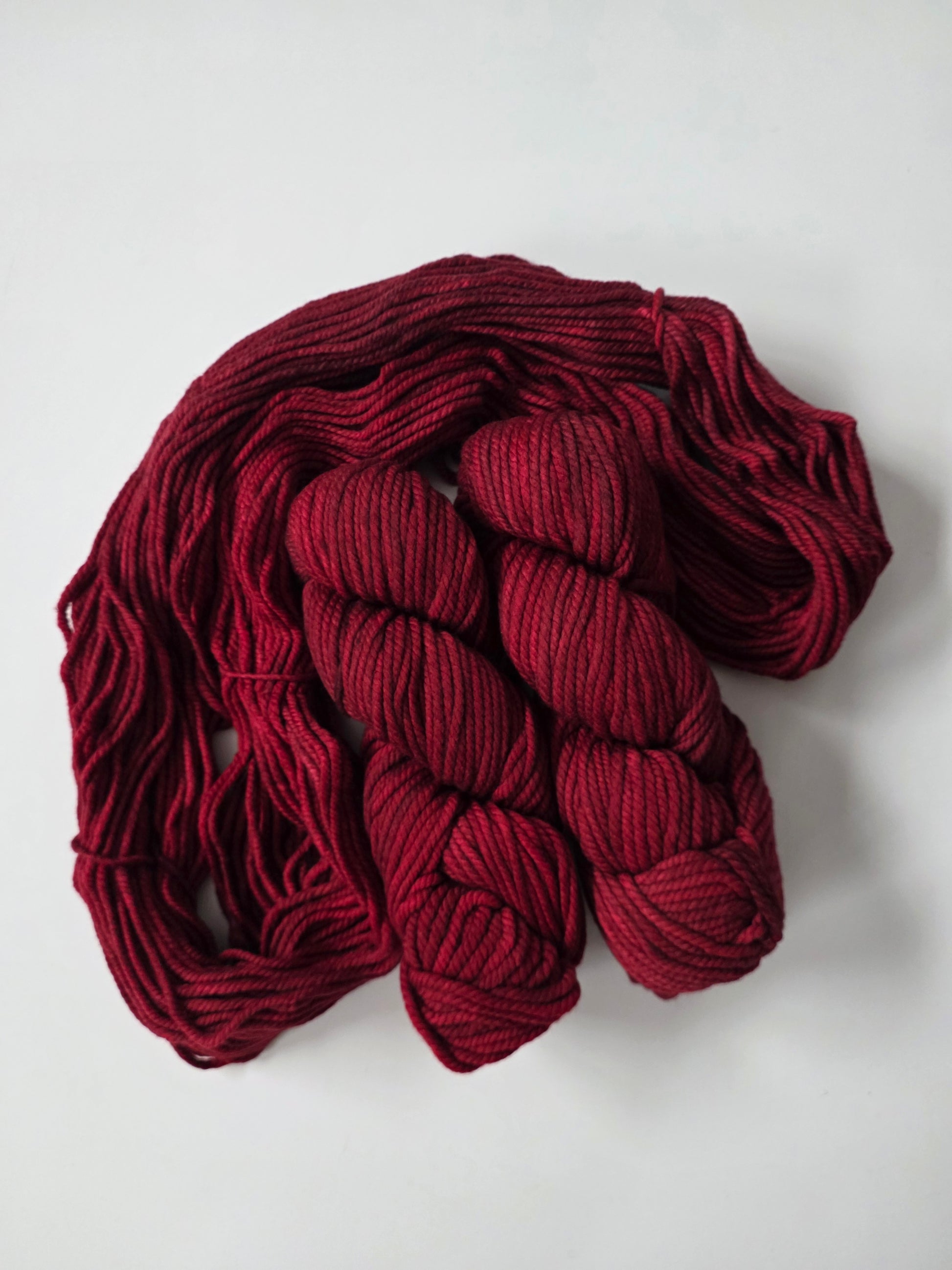 Malabrigo | Chunky | Cereza | North Road Knits | Hand Dyed | Merino Wool | Chunky Yarn | Bulky Yarn