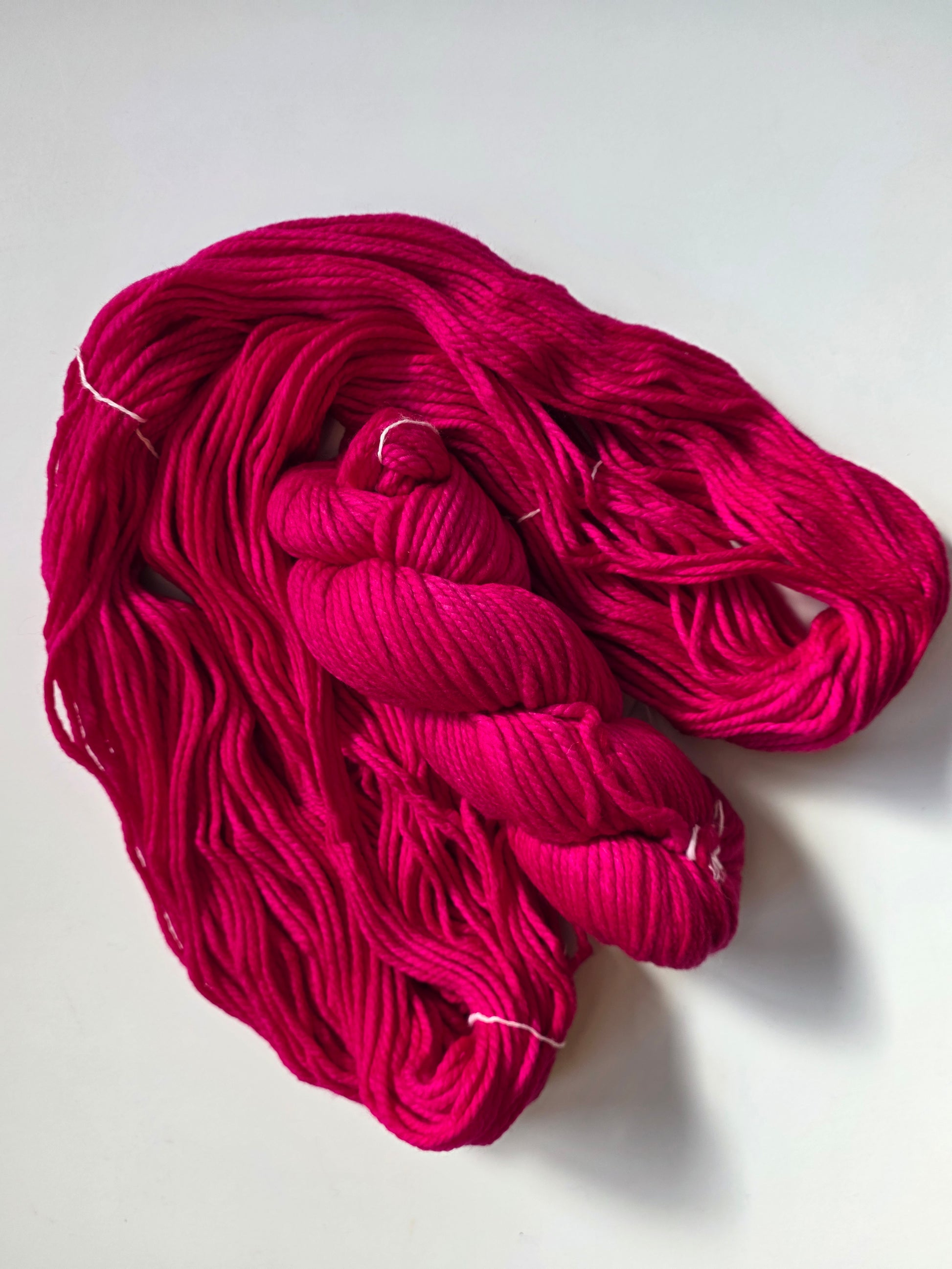 Malabrigo | Chunky | Fucsia | North Road Knits | Hand Dyed | Merino Wool | Chunky Yarn | Bulky Yarn 