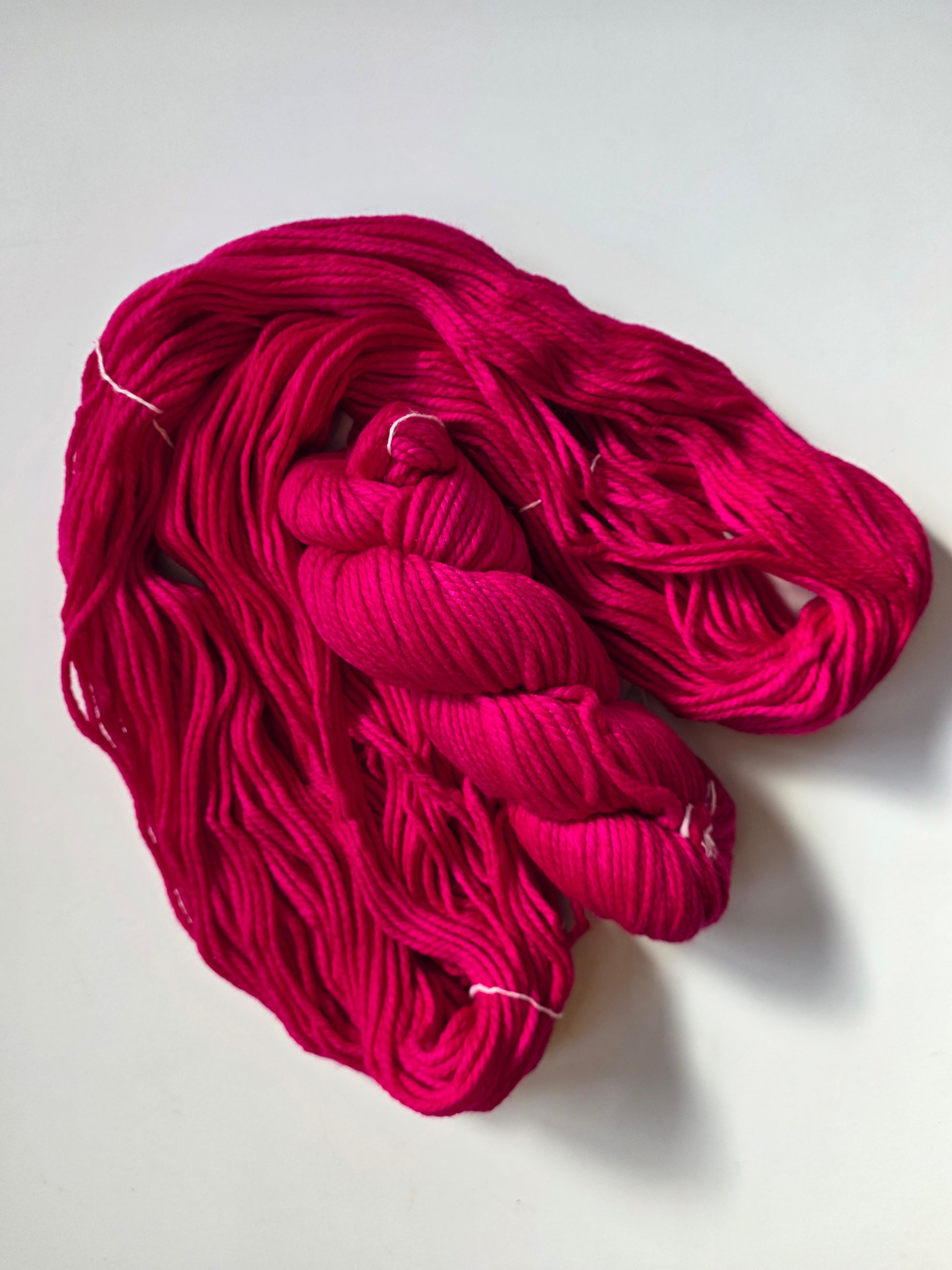 Malabrigo | Chunky | Fucsia | North Road Knits | Hand Dyed | Merino Wool | Chunky Yarn | Bulky Yarn 