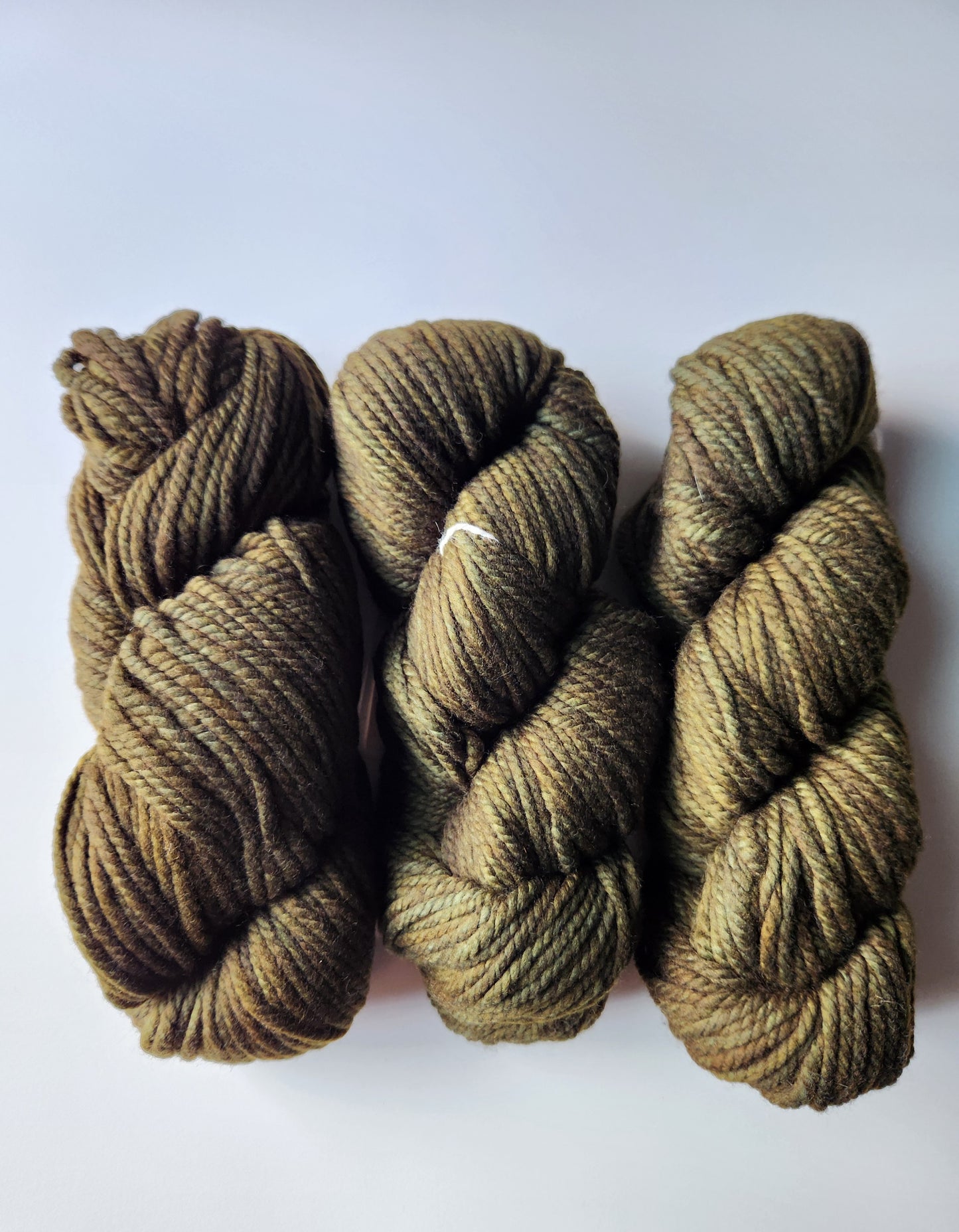 Malabrigo | Chunky | Olive | North Road Knits | Hand Dyed | Merino Wool | Chunky Yarn | Bulky Yarn