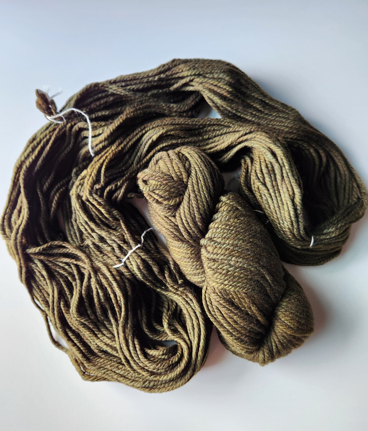 Malabrigo | Chunky | Olive | North Road Knits | Hand Dyed | Merino Wool | Chunky Yarn | Bulky Yarn