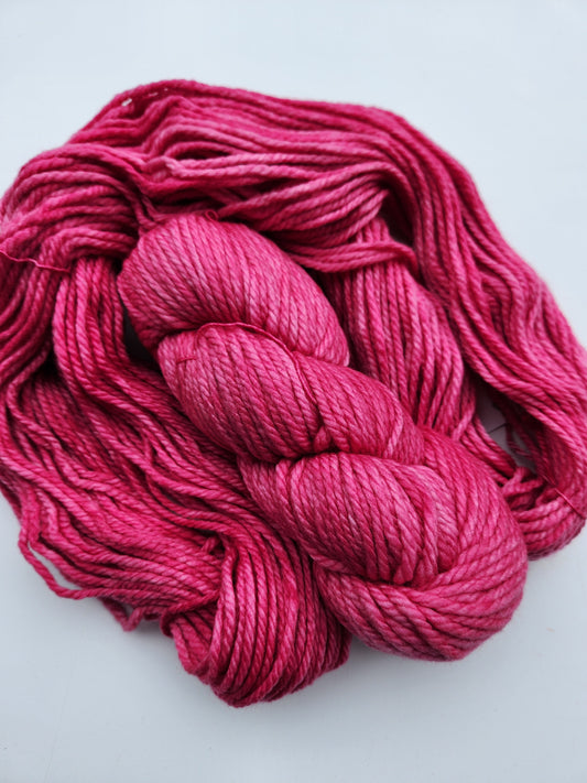Malabrigo | Chunky | Shocking Pink | North Road Knits | Hand Dyed | Merino Wool | Chunky Yarn | Bulky Yarn