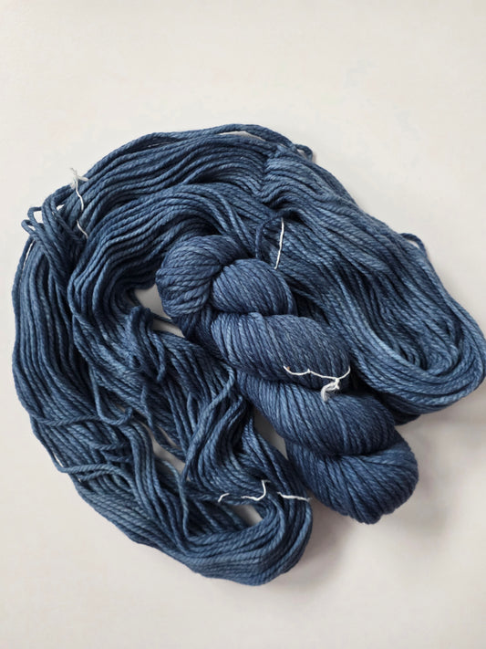 Malabrigo | Chunky | Stone Blue | North Road Knits | Hand Dyed | Merino Wool | Chunky Yarn | Bulky Yarn 