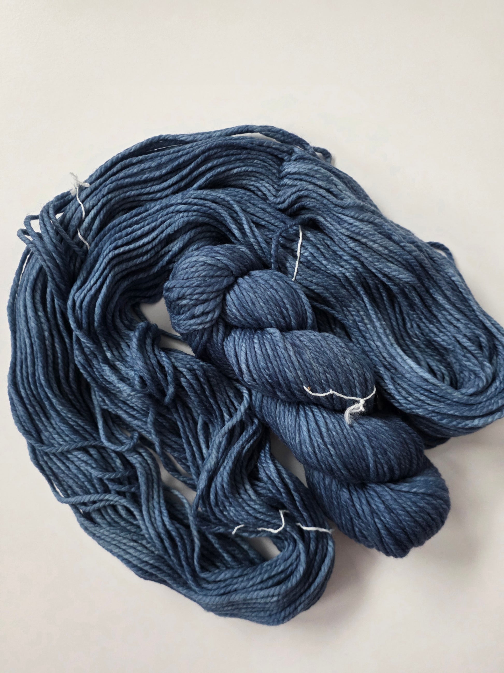 Malabrigo | Chunky | Stone Blue | North Road Knits | Hand Dyed | Merino Wool | Chunky Yarn | Bulky Yarn 