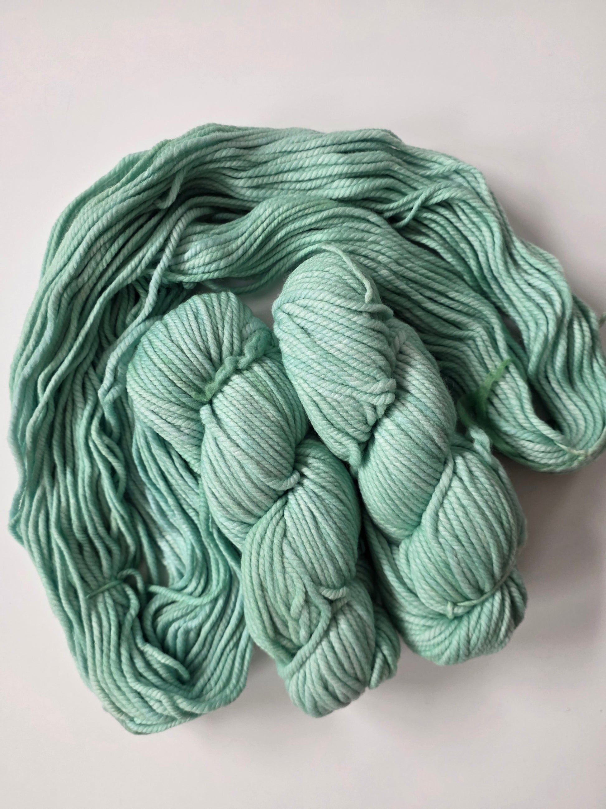 Malabrigo | Chunky | Water Green | North Road Knits | Hand Dyed | Merino Wool | Chunky Yarn | Bulky Yarn