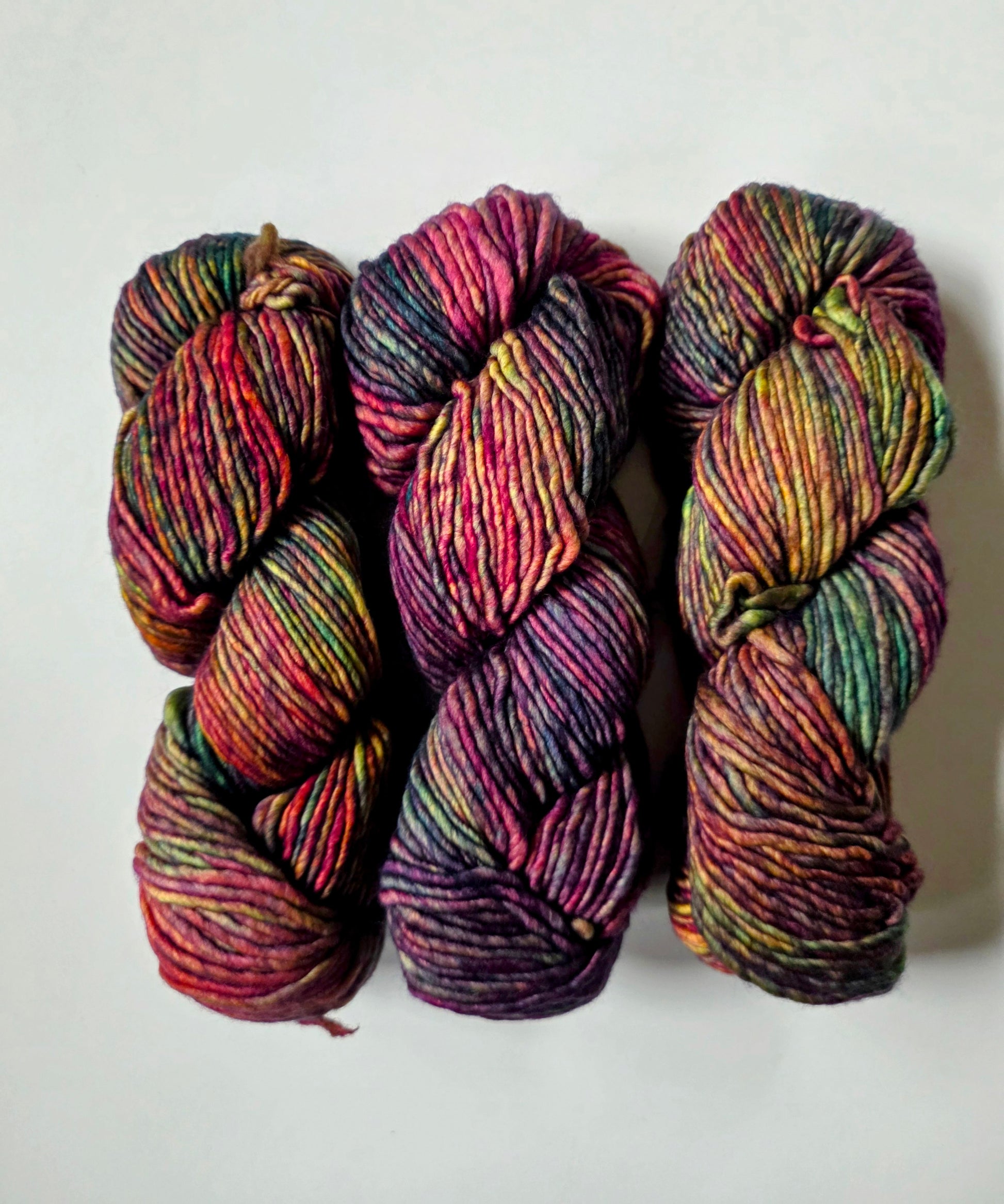 Malabrigo | Mecha | Arco Iris | North Road Knits | Hand Dyed | Merino Wool | Bulky Yarn | Single Ply | 100% Superwash Merino Wool 