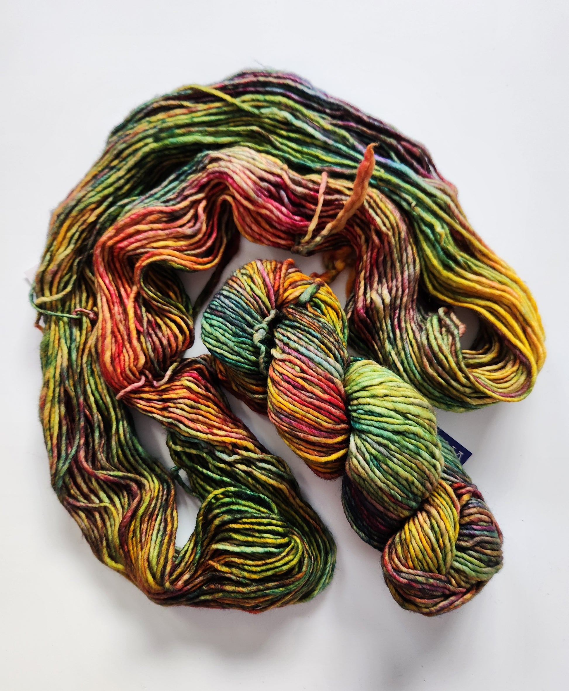 Malabrigo | Mecha | Diana| North Road Knits | Hand Dyed | Merino Wool | Bulky Yarn | Single Ply | 100% Superwash Merino Wool 