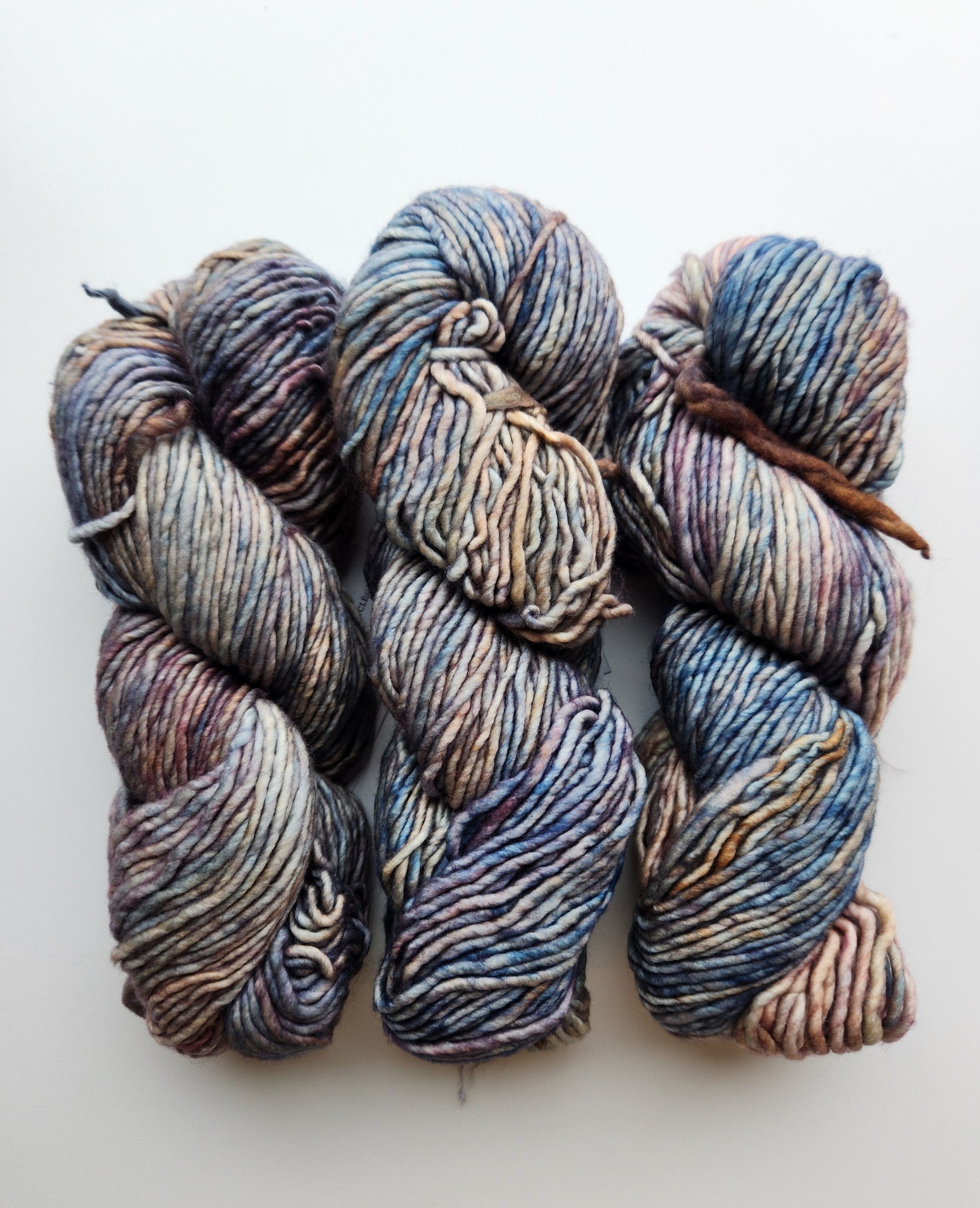 Malabrigo | Mecha | Hannah | North Road Knits | Hand Dyed | Merino Wool | Bulky Yarn | Single Ply | 100% Superwash Merino Wool 