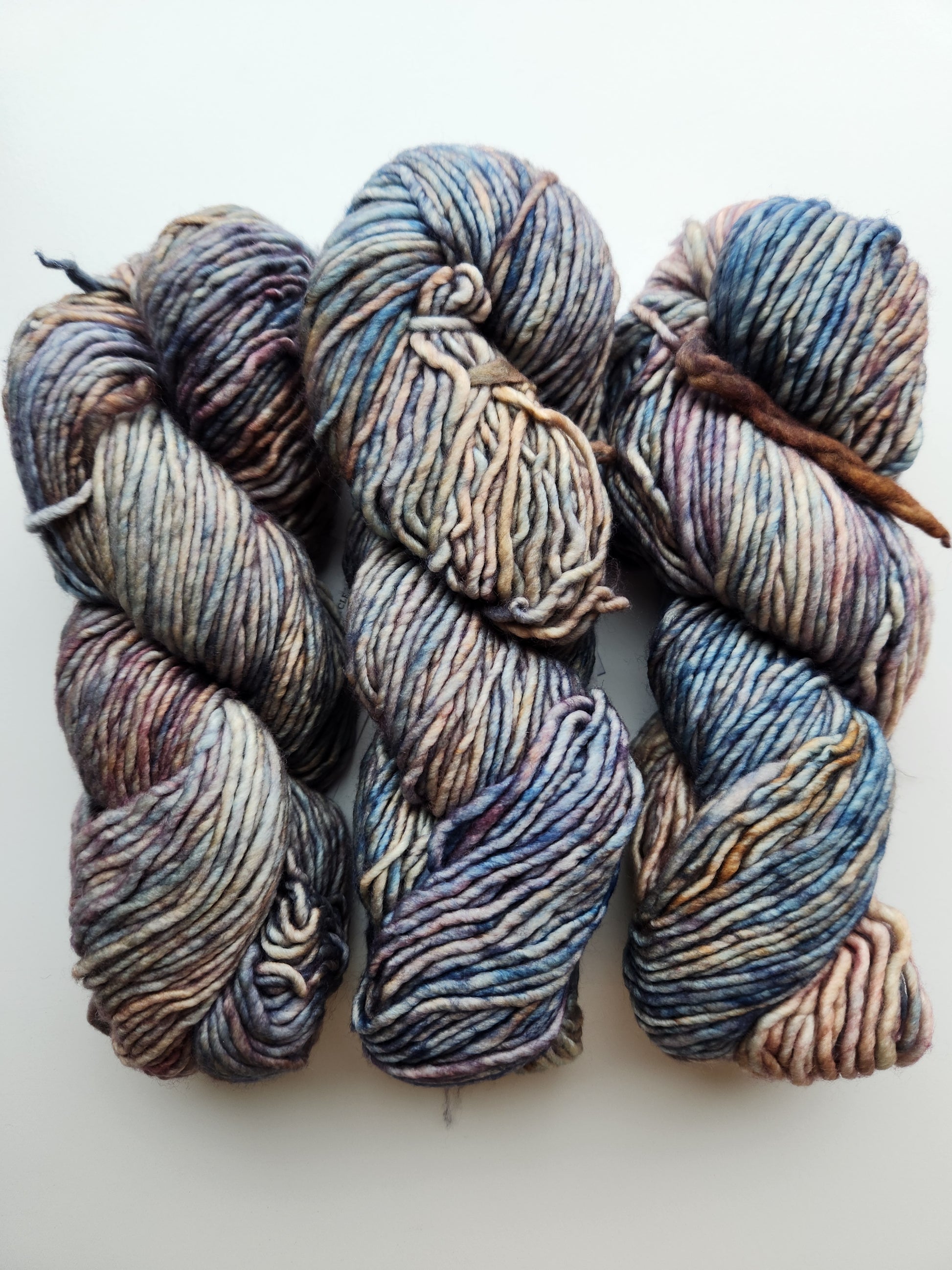 Malabrigo | Mecha | Hannah | North Road Knits | Hand Dyed | Merino Wool | Bulky Yarn | Single Ply | 100% Superwash Merino Wool 