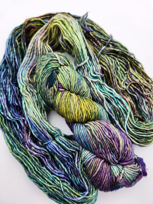 Malabrigo | Mecha | Indiecita | North Road Knits | Hand Dyed | Merino Wool | Bulky Yarn | Single Ply | 100% Superwash Merino Wool 