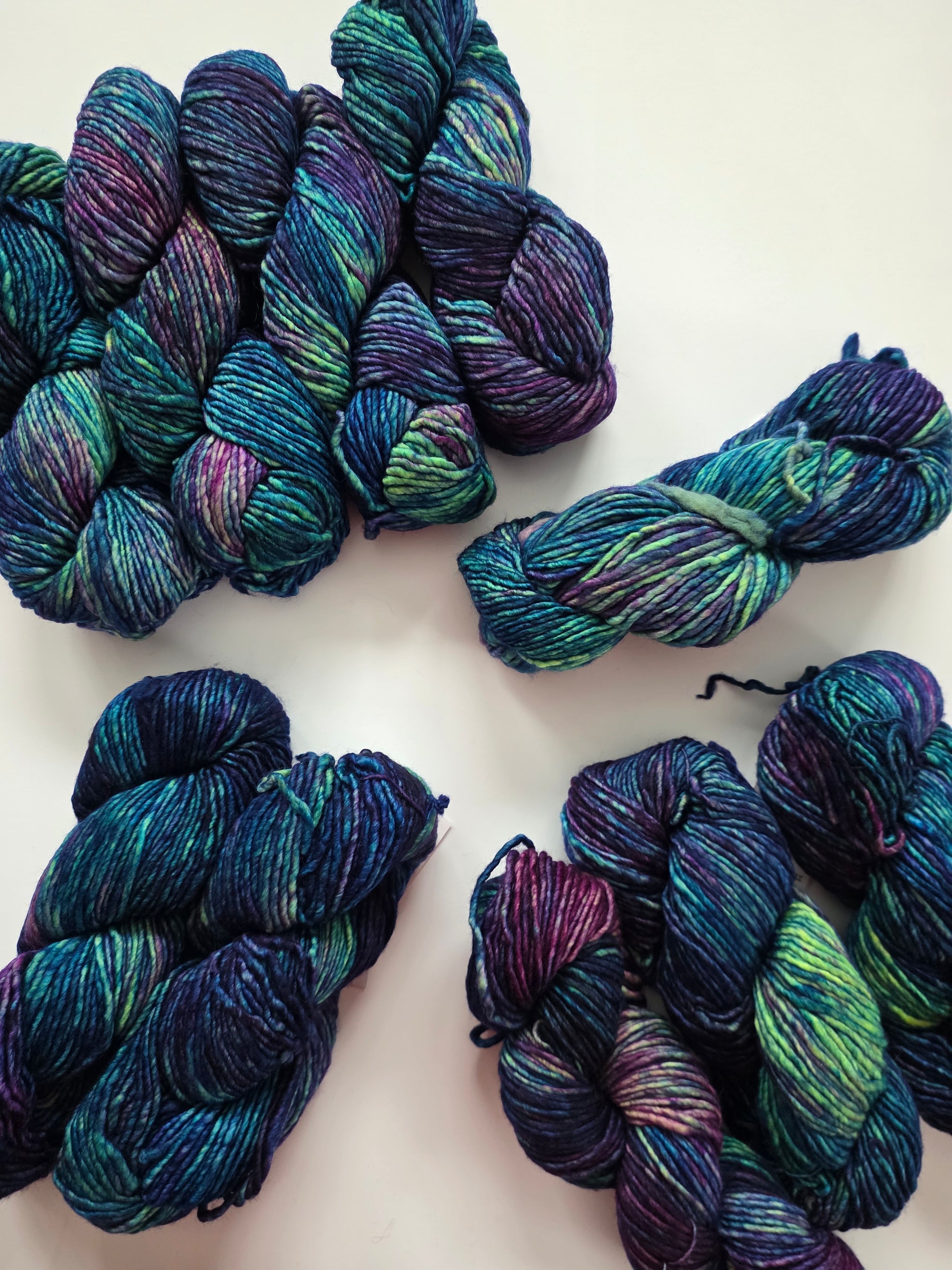 Malabrigo | Mecha | Indonesia | North Road Knits | Hand Dyed | Merino Wool | Bulky Yarn | Single Ply | 100% Superwash Merino Wool 