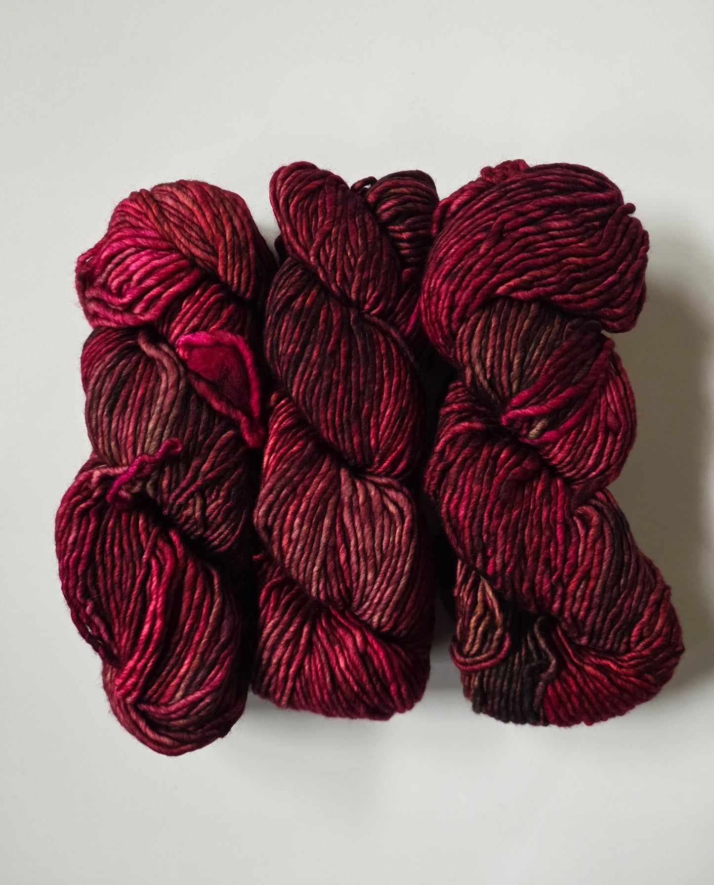 Malabrigo | Mecha | Jupiter | North Road Knits | Hand Dyed | Merino Wool | Bulky Yarn | Single Ply | 100% Superwash Merino Wool 