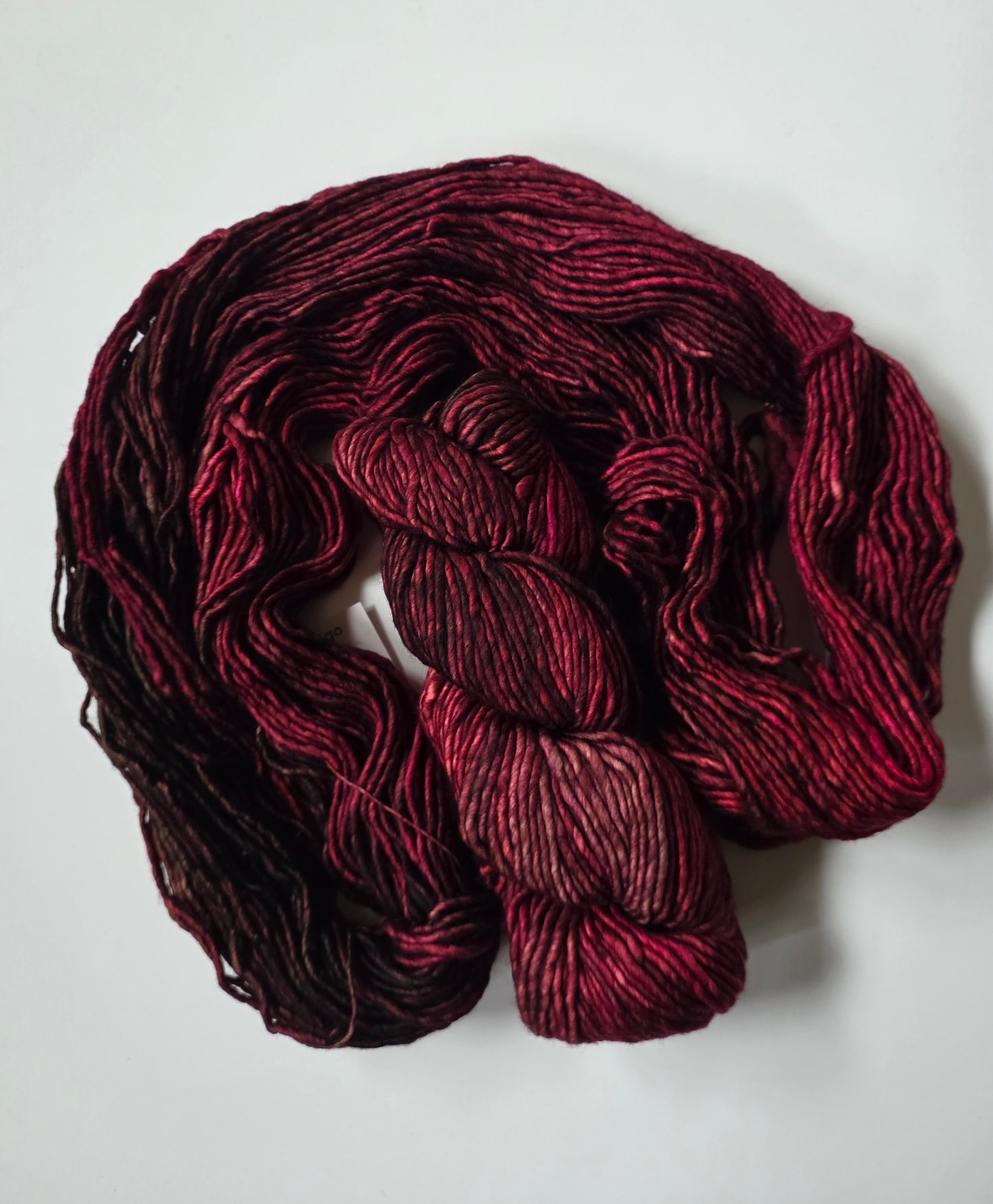 Malabrigo | Mecha | Jupiter | North Road Knits | Hand Dyed | Merino Wool | Bulky Yarn | Single Ply | 100% Superwash Merino Wool 