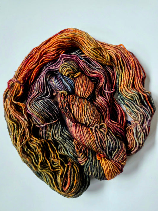 Malabrigo | Mecha | Piedras | North Road Knits | Hand Dyed | Merino Wool | Bulky Yarn | Single Ply | 100% Superwash Merino Wool 