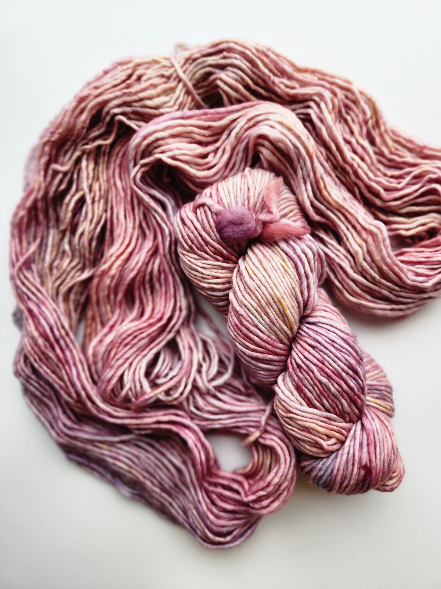 Malabrigo | Mecha | Rosalinda | North Road Knits | Hand Dyed | Merino Wool | Bulky Yarn | Single Ply | 100% Superwash Merino Wool 
