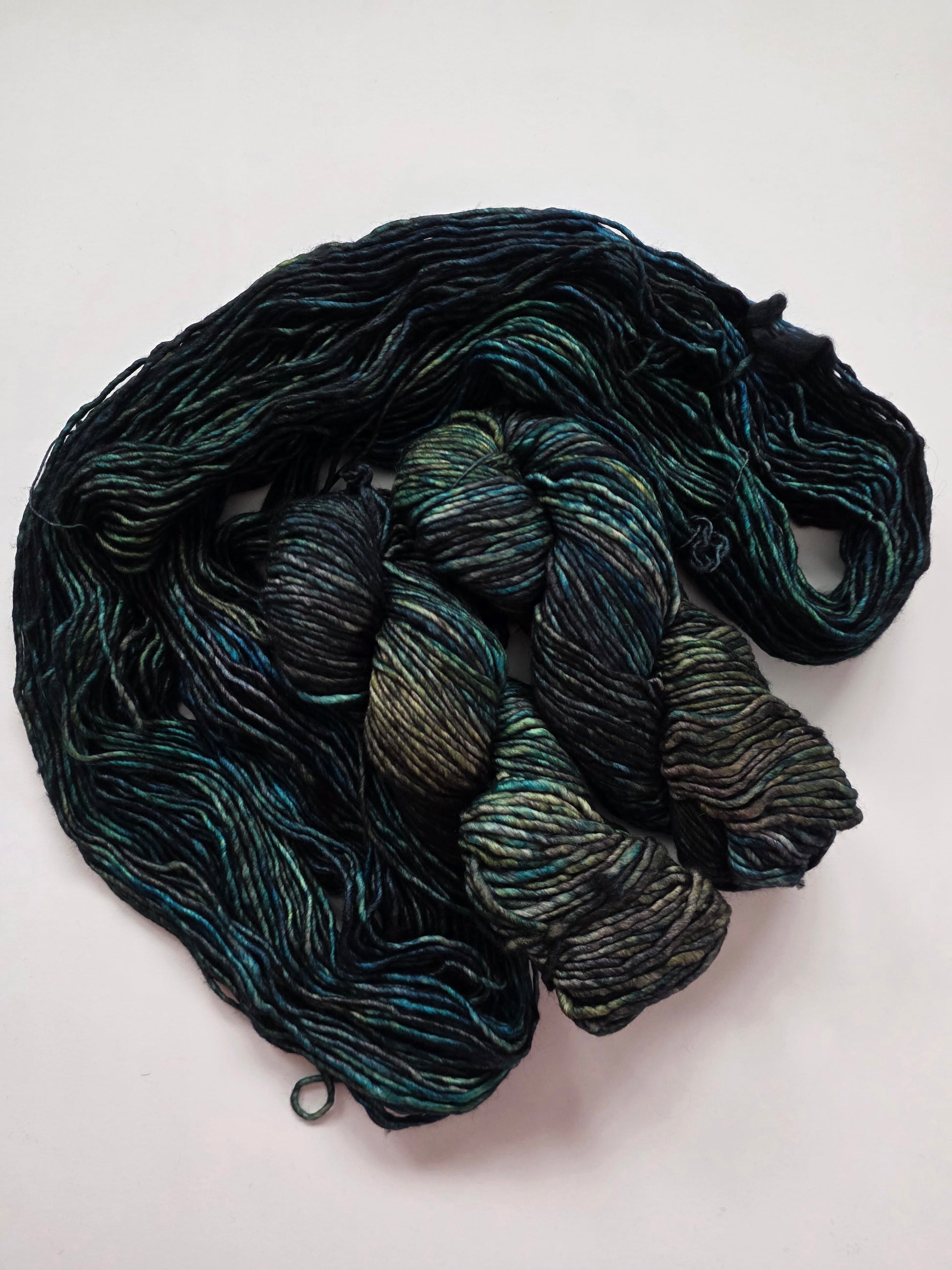 Malabrigo | Mecha | Wabi-Sabi | North Road Knits | Hand Dyed | Merino Wool | Bulky Yarn | Single Ply | 100% Superwash Merino Wool 