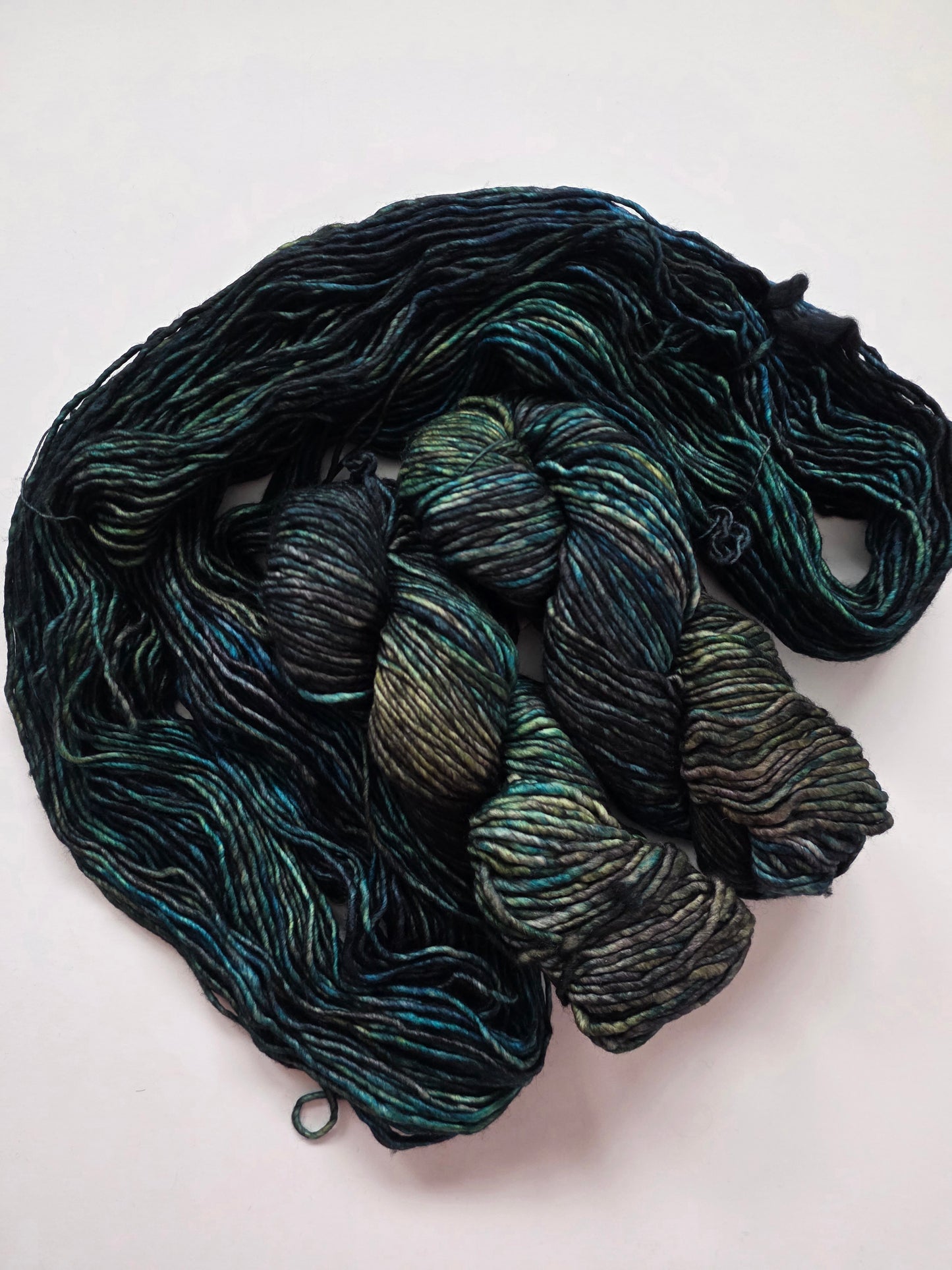 Malabrigo | Mecha | Wabi-Sabi | North Road Knits | Hand Dyed | Merino Wool | Bulky Yarn | Single Ply | 100% Superwash Merino Wool 