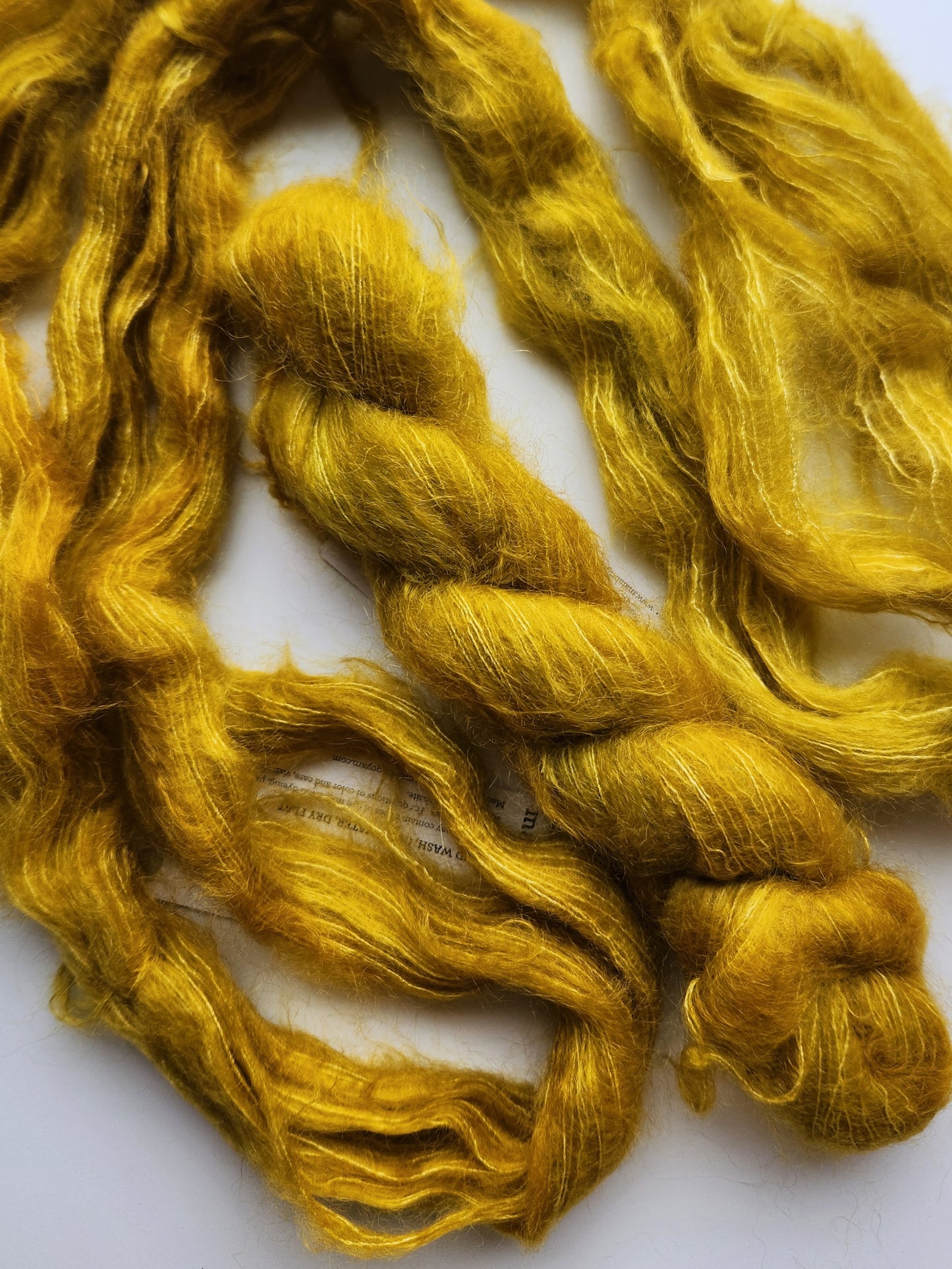 Malabrigo | Mohair | Frank Ochre | North Road Knits | Hand Dyed | Lace | Single Ply 