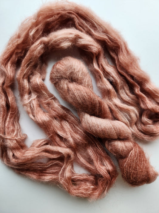 Malabrigo | Mohair | Old Rose | North Road Knits | Hand Dyed | Lace | Single Ply 