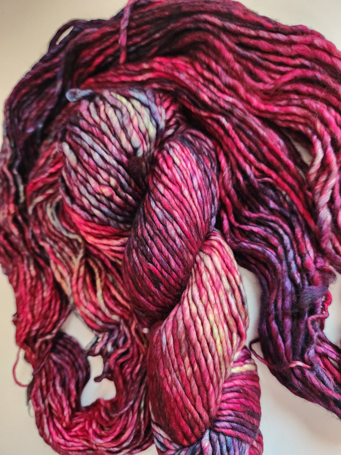 Malabrigo | Noventa | Aniversario | North Road Knits | Hand Dyed | Merino Wool |  Bulky Yarn | 100% Superwash Merino | Single Ply Twisted