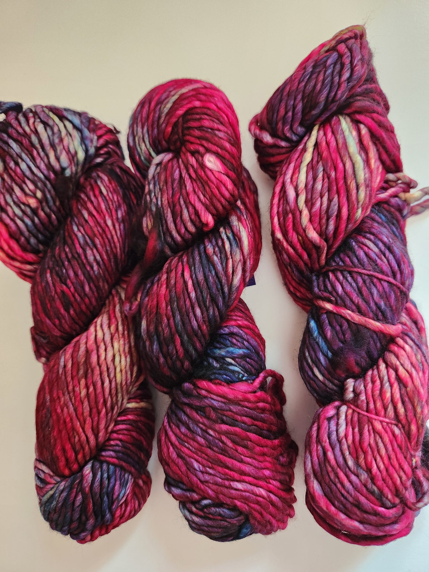Malabrigo | Noventa | Aniversario | North Road Knits | Hand Dyed | Merino Wool |  Bulky Yarn | 100% Superwash Merino | Single Ply Twisted