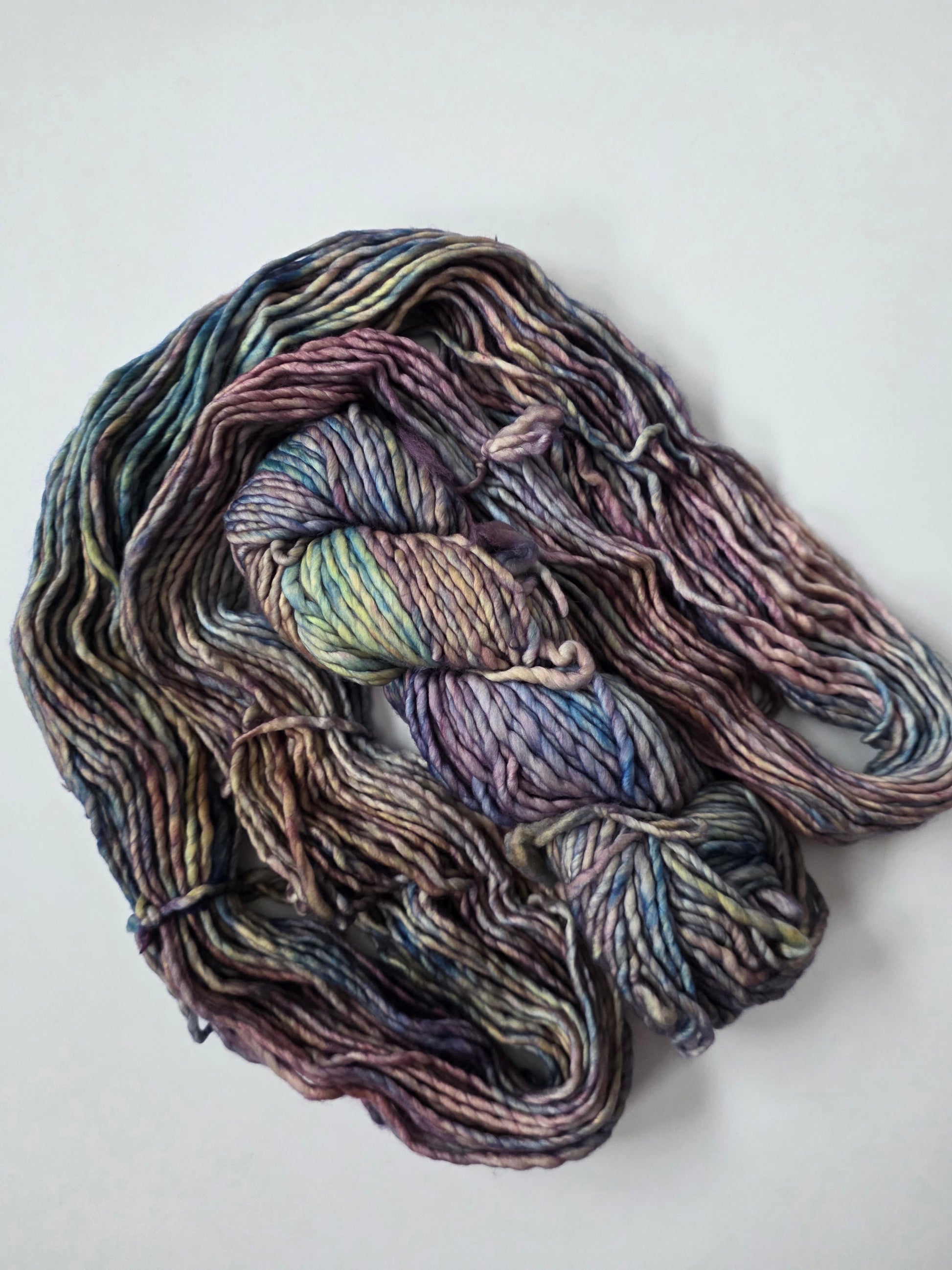 Malabrigo | Noventa | Arapey | North Road Knits | Hand Dyed | Merino Wool |  Bulky Yarn | 100% Superwash Merino | Single Ply Twisted