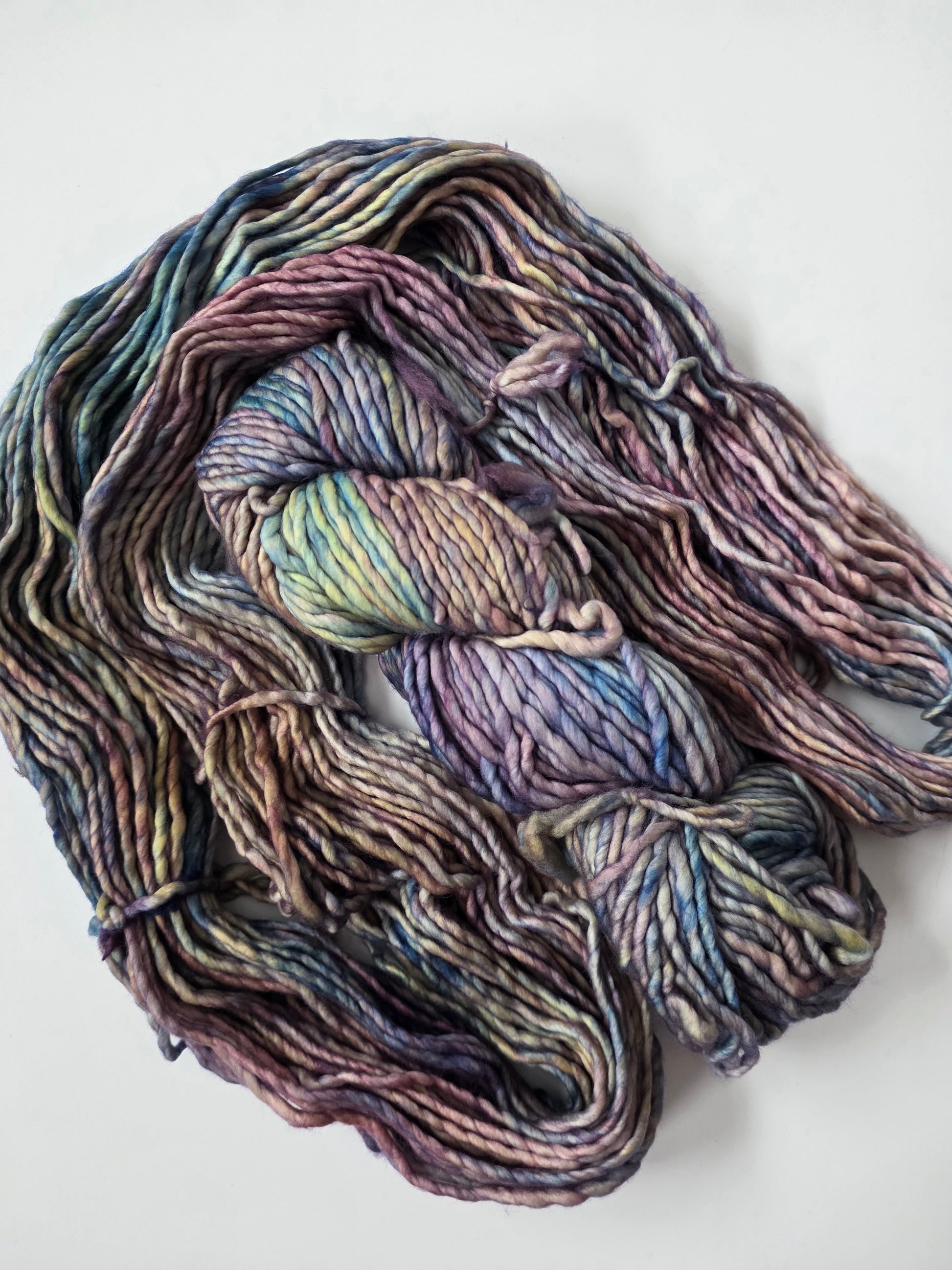 Malabrigo | Noventa | Arapey | North Road Knits | Hand Dyed | Merino Wool |  Bulky Yarn | 100% Superwash Merino | Single Ply Twisted