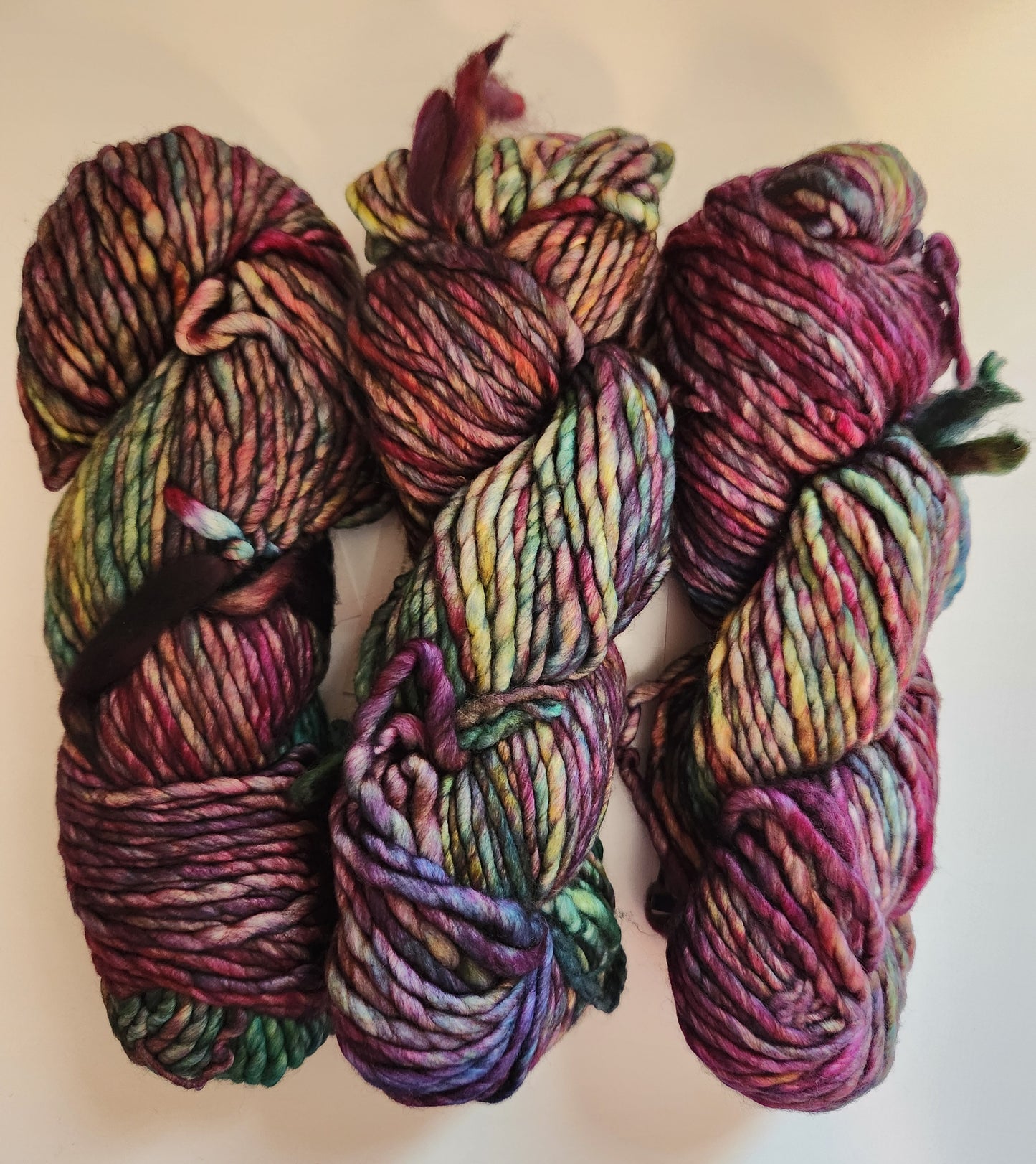 Malabrigo | Noventa | Arco Iris | North Road Knits | Hand Dyed | Merino Wool |  Bulky Yarn | 100% Superwash Merino | Single Ply Twisted