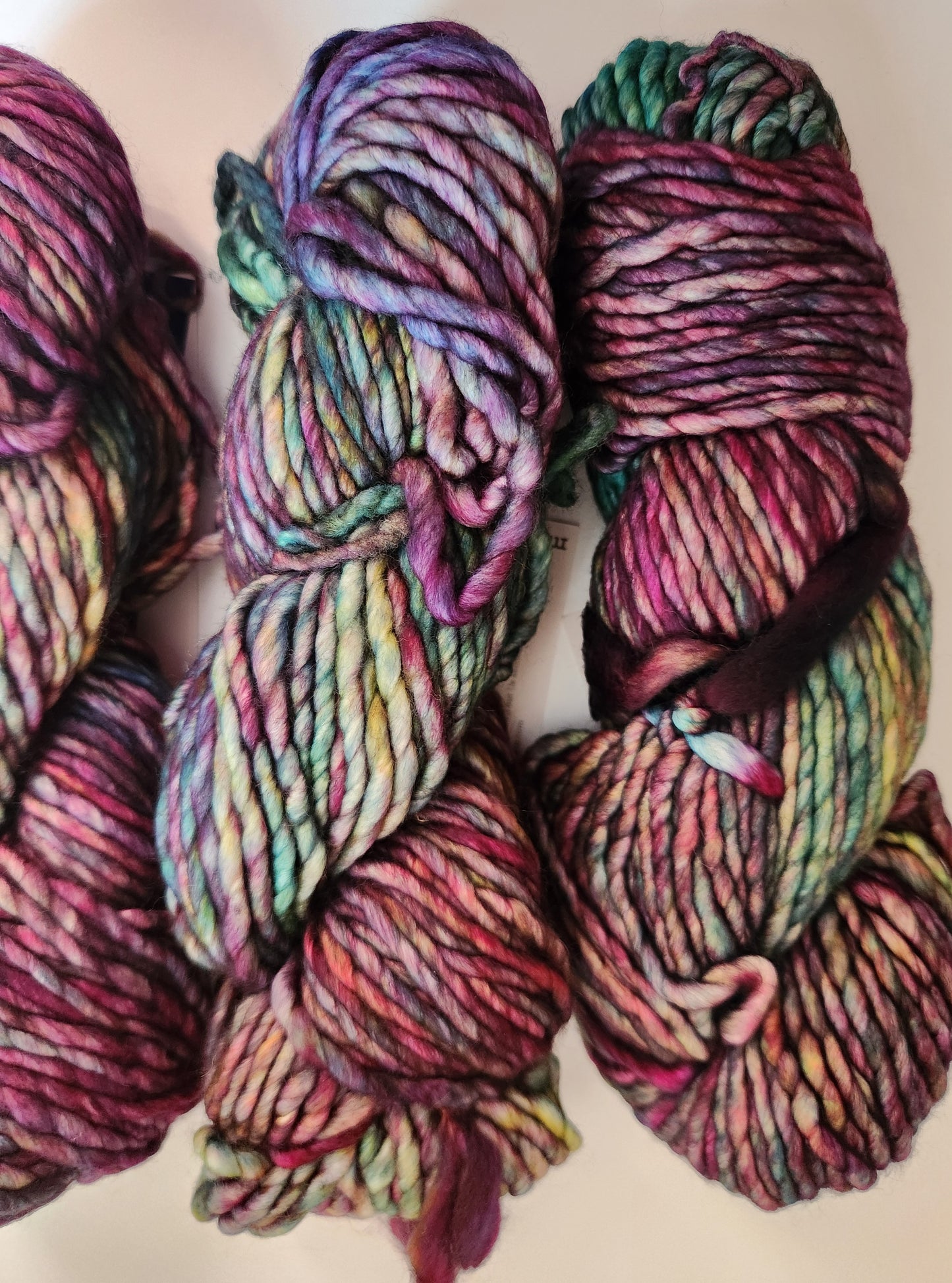 Malabrigo | Noventa | Arco Iris | North Road Knits | Hand Dyed | Merino Wool |  Bulky Yarn | 100% Superwash Merino | Single Ply Twisted
