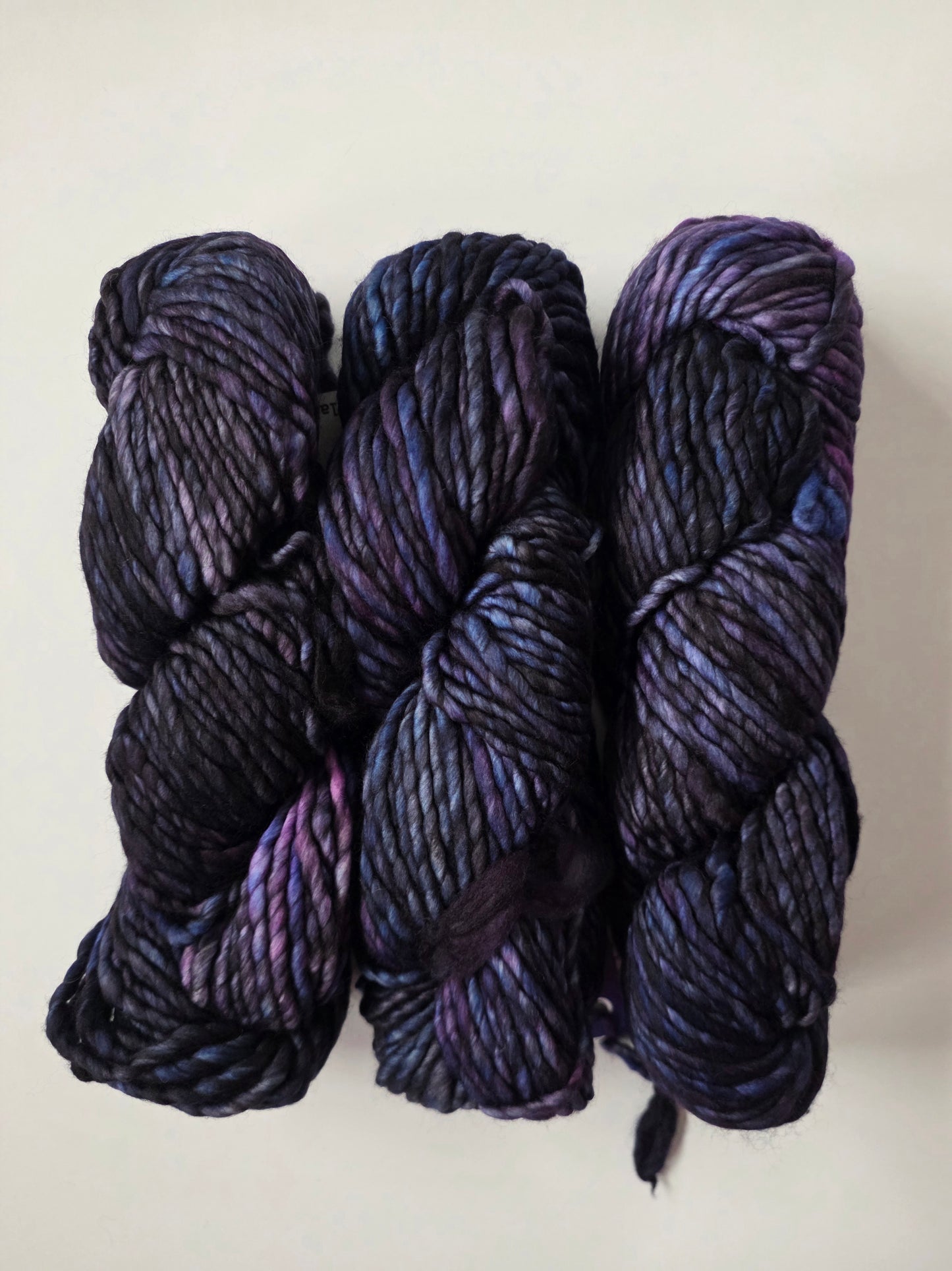 Malabrigo | Noventa | Cowboy | North Road Knits | Hand Dyed | Merino Wool |  Bulky Yarn | 100% Superwash Merino | Single Ply Twisted