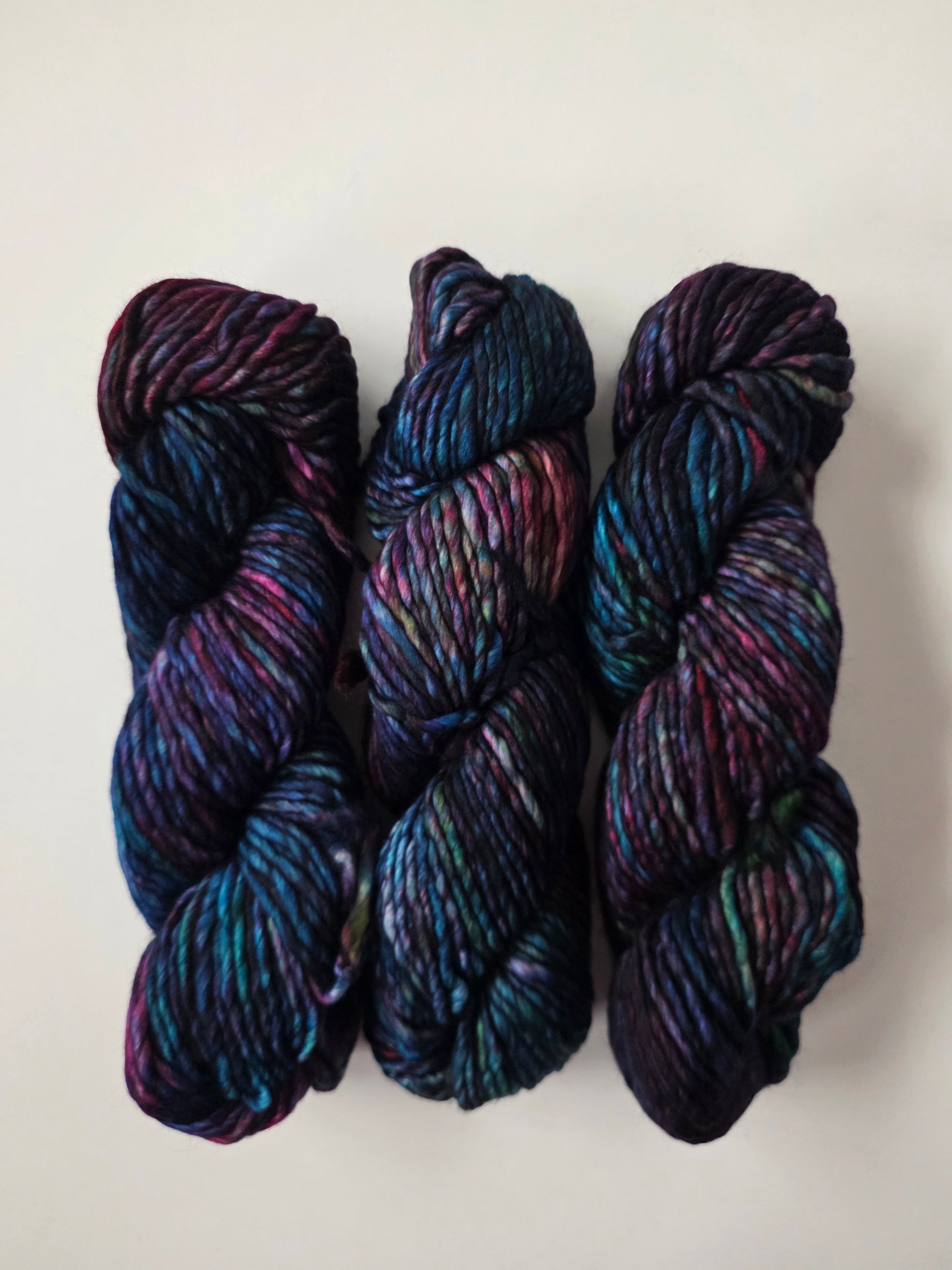 Malabrigo | Noventa | Fortaleza | North Road Knits | Hand Dyed | Merino Wool |  Bulky Yarn | 100% Superwash Merino | Single Ply Twisted