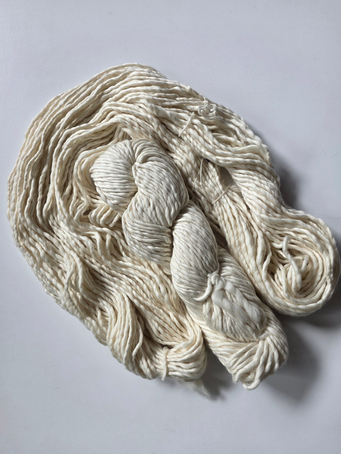 Malabrigo | Noventa | Natural | North Road Knits | Hand Dyed | Merino Wool |  Bulky Yarn | 100% Superwash Merino | Single Ply Twisted | Yarn Shop | Grand Marais | Minnesota Yarn Shop
