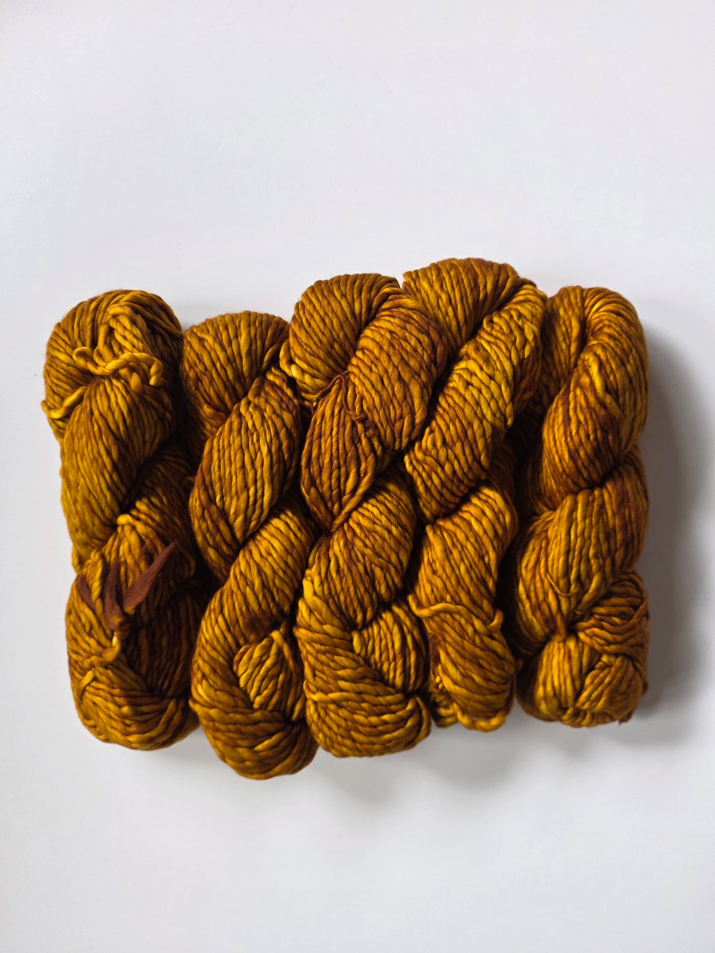 Malabrigo | Noventa | Oro | North Road Knits | Hand Dyed | Merino Wool |  Bulky Yarn | 100% Superwash Merino | Single Ply Twisted | Yarn Shop | Grand Marais | Minnesota Yarn Shop