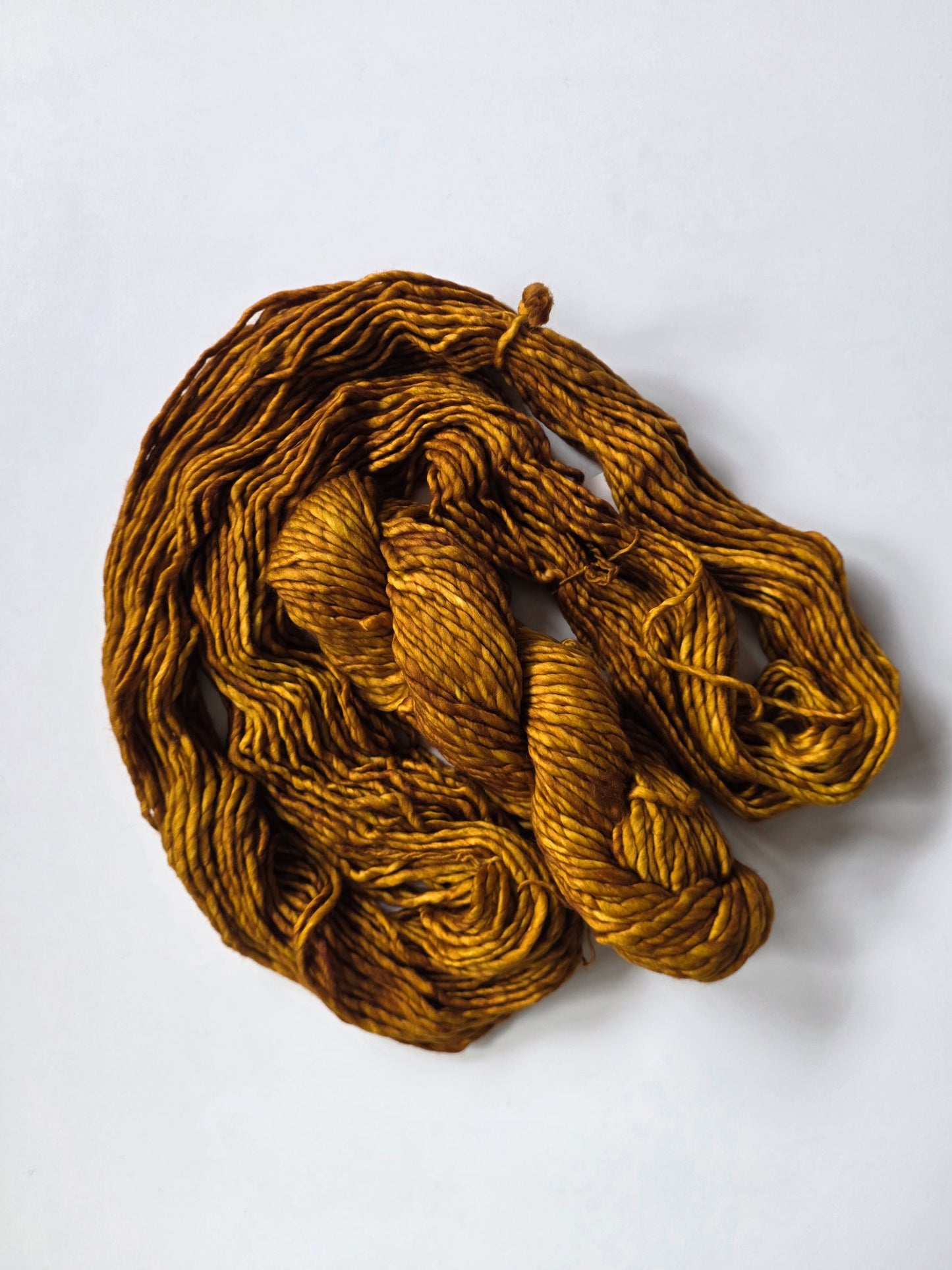 Malabrigo | Noventa | Oro | North Road Knits | Hand Dyed | Merino Wool |  Bulky Yarn | 100% Superwash Merino | Single Ply Twisted | Yarn Shop | Grand Marais | Minnesota Yarn Shop