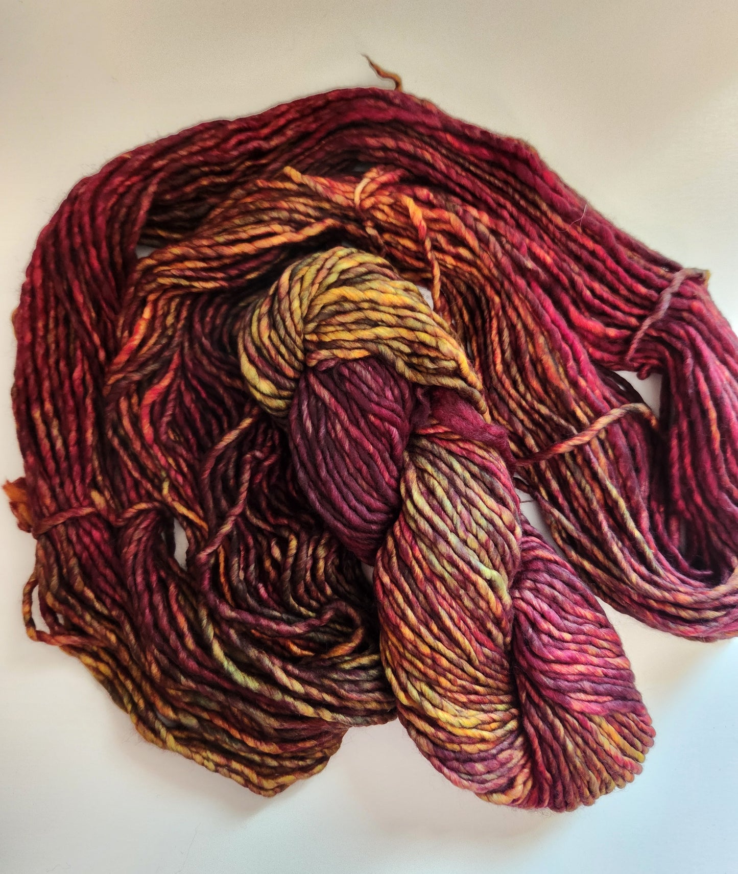 Malabrigo | Noventa | Petrichor | North Road Knits | Hand Dyed | Merino Wool |  Bulky Yarn | 100% Superwash Merino | Single Ply Twisted