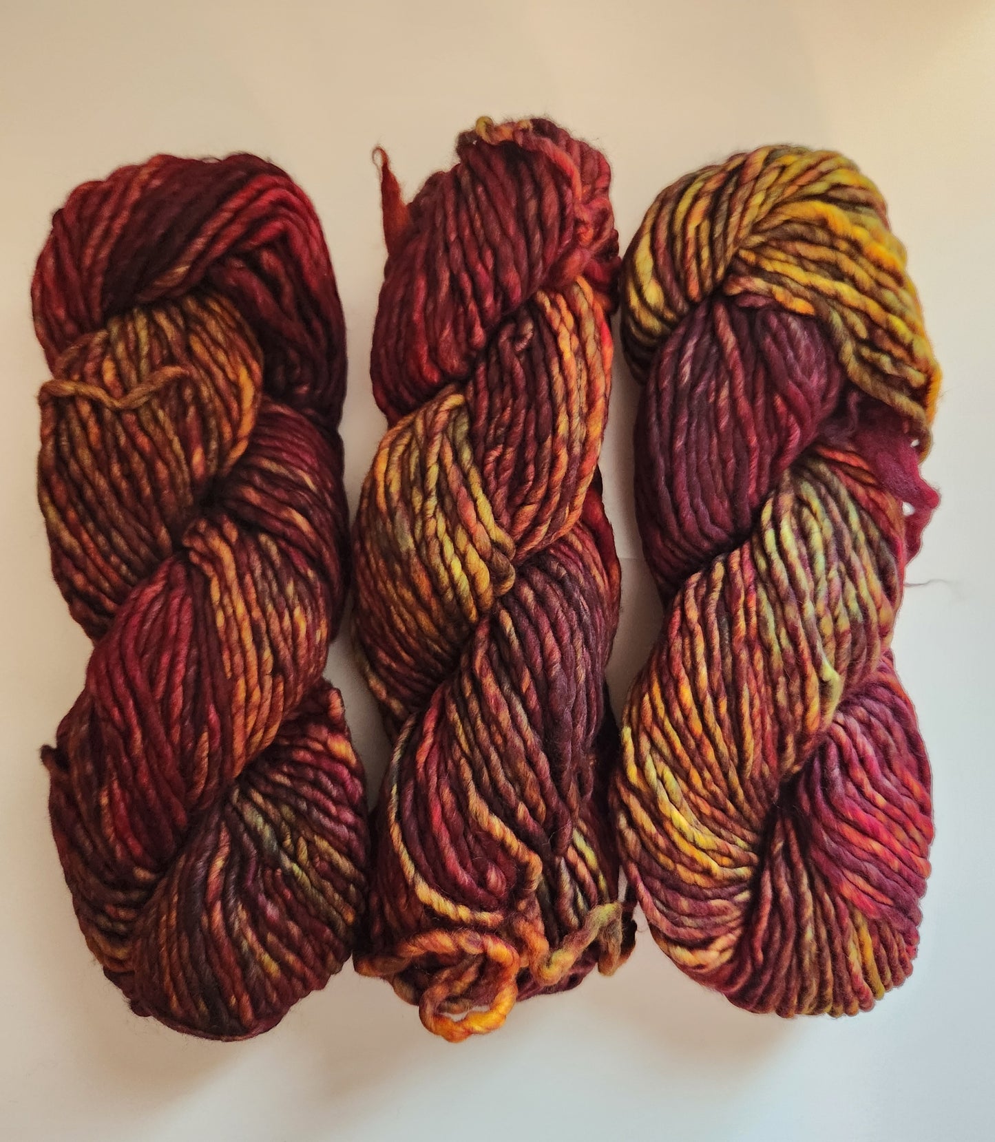 Malabrigo | Noventa | Petrichor | North Road Knits | Hand Dyed | Merino Wool |  Bulky Yarn | 100% Superwash Merino | Single Ply Twisted