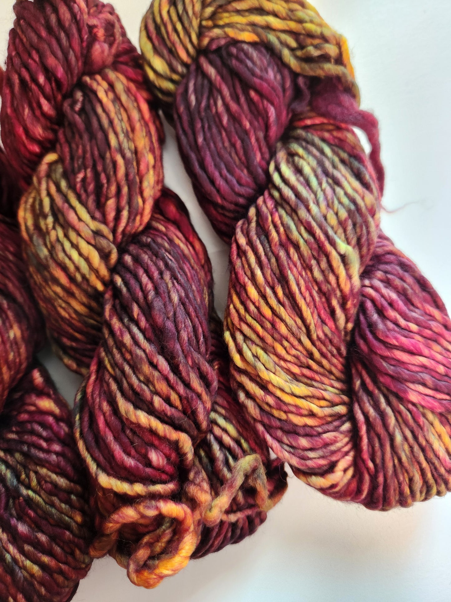Malabrigo | Noventa | Petrichor | North Road Knits | Hand Dyed | Merino Wool |  Bulky Yarn | 100% Superwash Merino | Single Ply Twisted