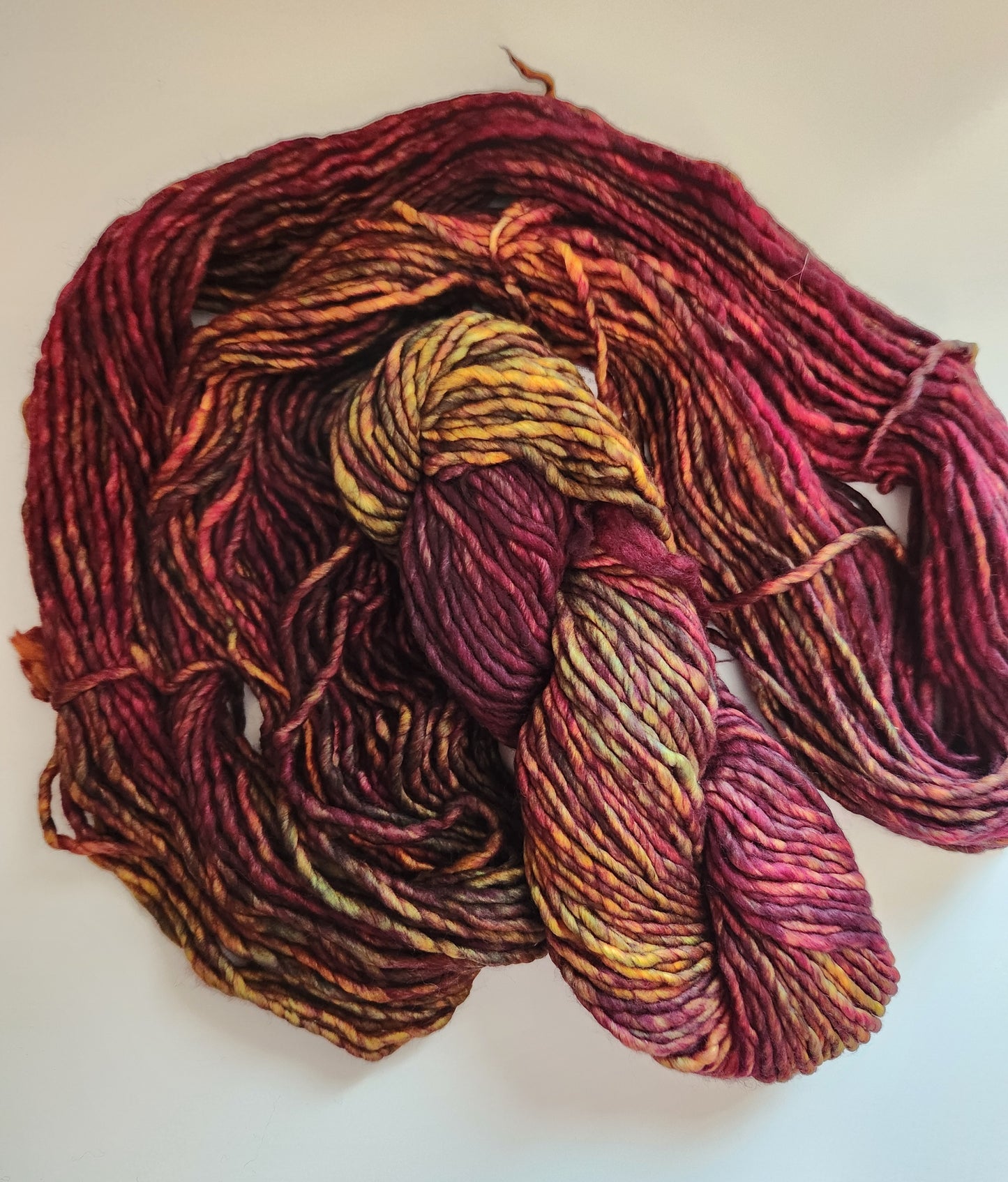 Malabrigo | Noventa | Petrichor | North Road Knits | Hand Dyed | Merino Wool |  Bulky Yarn | 100% Superwash Merino | Single Ply Twisted